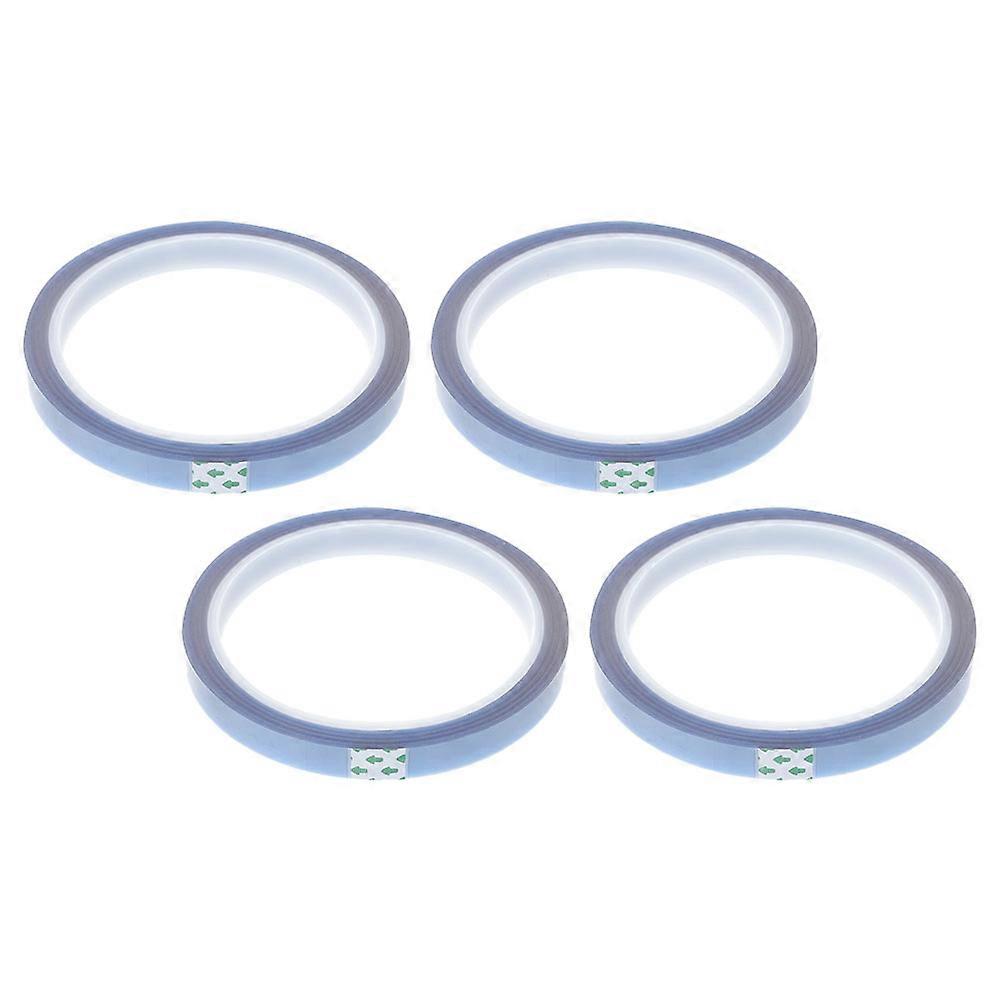 Blue High Tape for Sublimation Press with Material and Silicone Adhesive 33m per roll