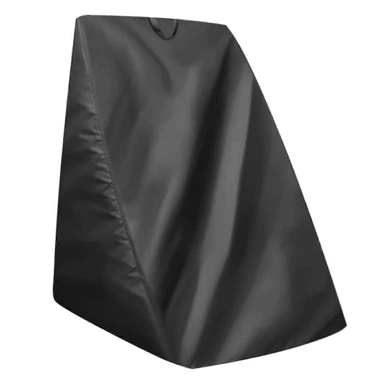 Garden Hose Reel Cover, Weatherproof Oxford Fabric, Adjustable Drawstring, Black