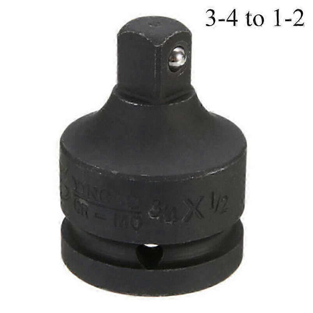 Sturdy 3/4 Female to 1/2 Male Impact Ratchet Adapter - Durable Replacement Tool for Secure Socket Connections