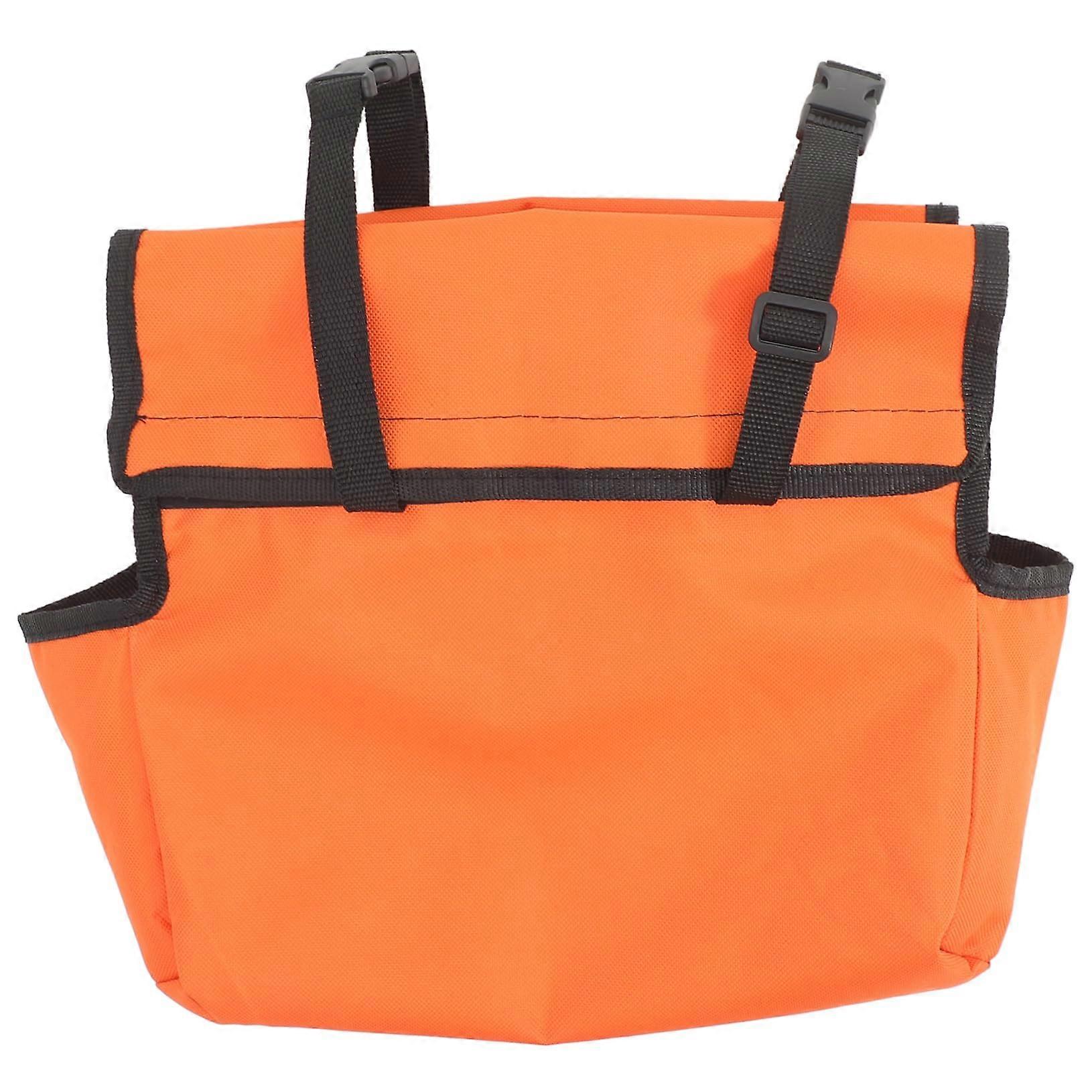 Ladder Tool Bag, Portable Folding Heavy Duty Fabric Tool Storage for Construction & Home Maintenance, 18-Inch Size, Durable Design
