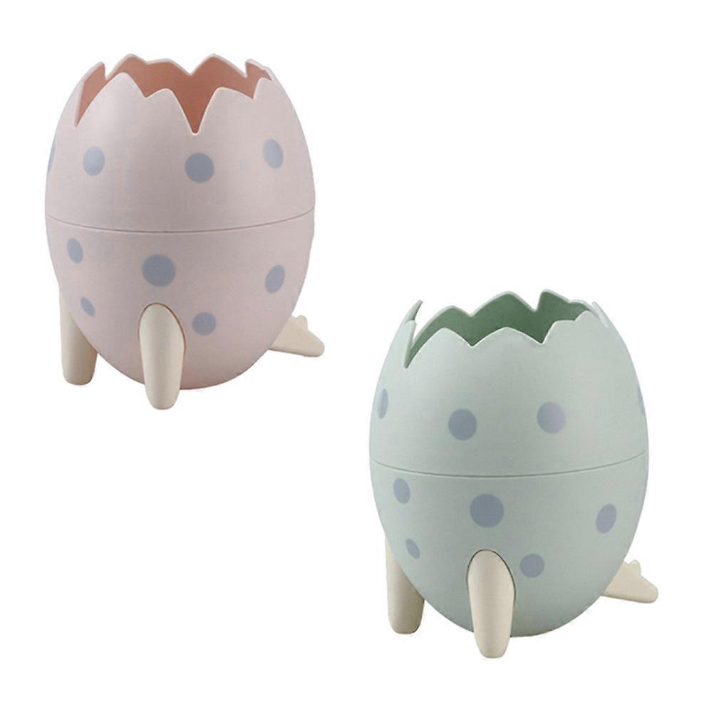 Creative Pen Holder in Unique Dinosaur Egg Style, Enhances Desk Tidiness and Appeal