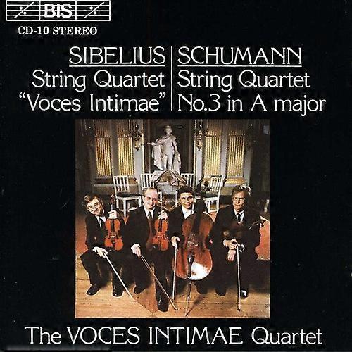 Sibelius / Schumann / Voces Intimae Quartet - String Quartets  [COMPACT DISCS] USA import