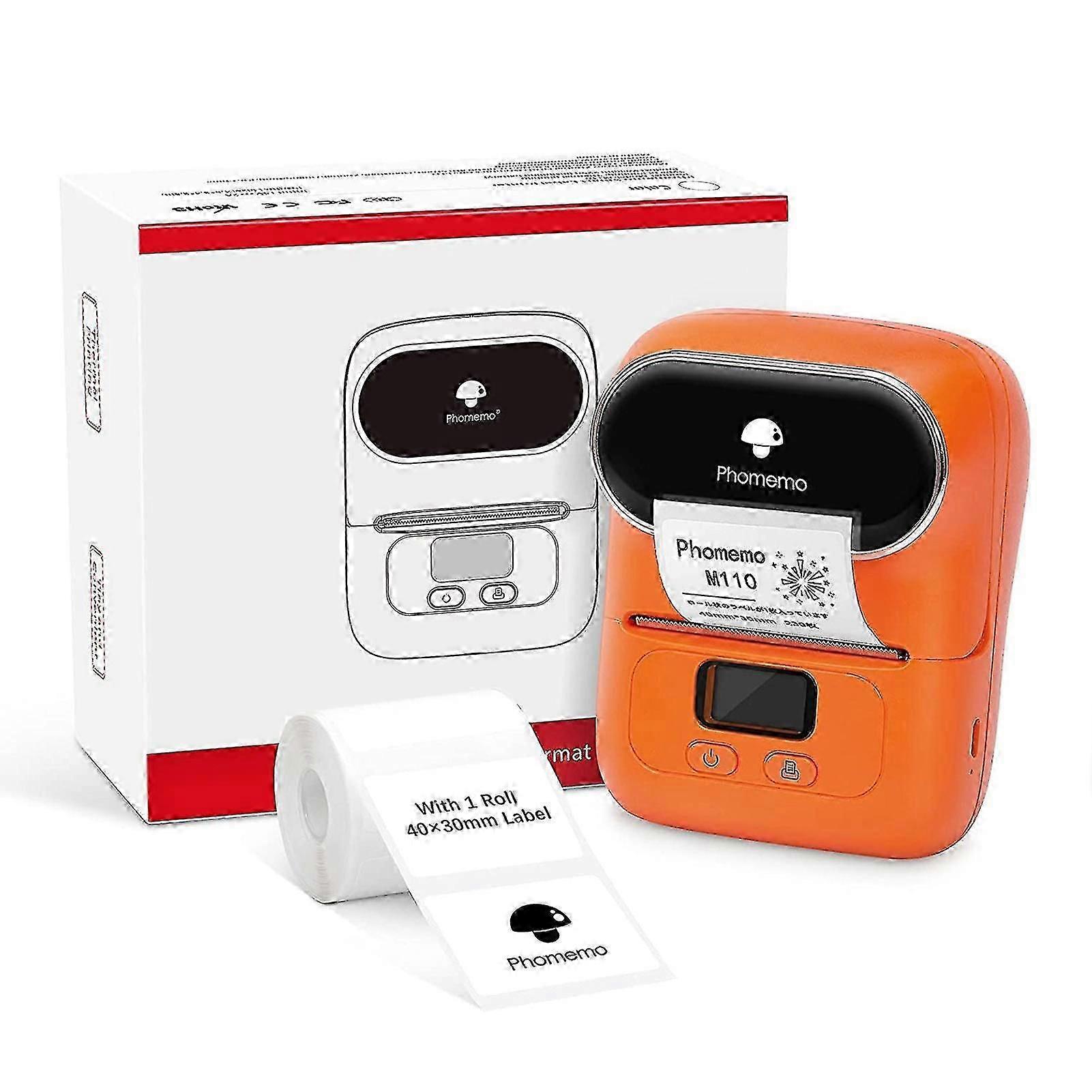 Mini Portable Electric Printer Home Self-adhesive Handheld Printer For Trademark Price Tag