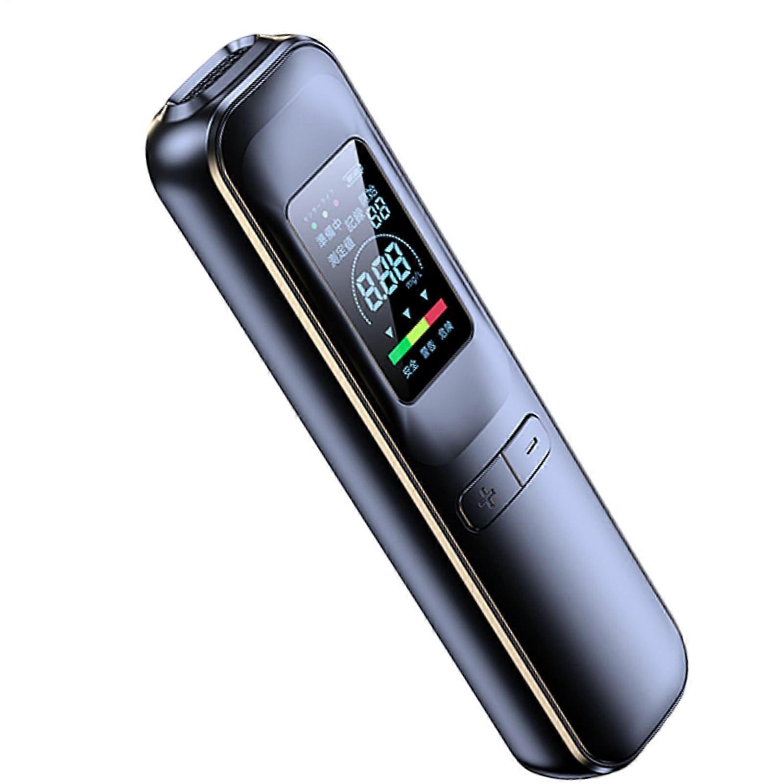 Breathalyzer Portable Alcohol Tester With Digital Readings, Compact 9.8 x 2.63 cm, For Events And Home