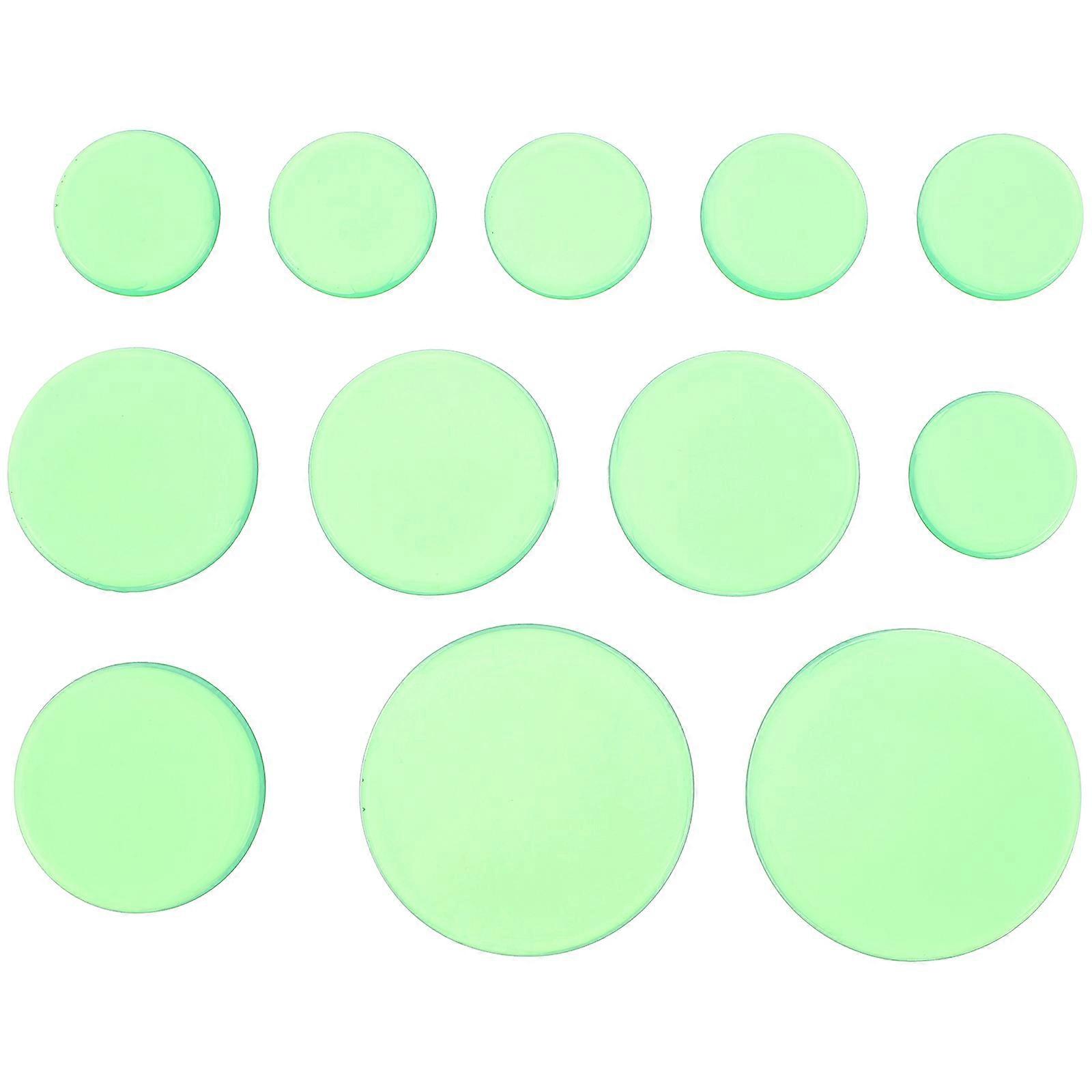 12pcs Self Adhesive Silicone Drum Mute Pads for Sound Control, Vibration Dampening & Shock Absorption – Easy Installation for Drummers