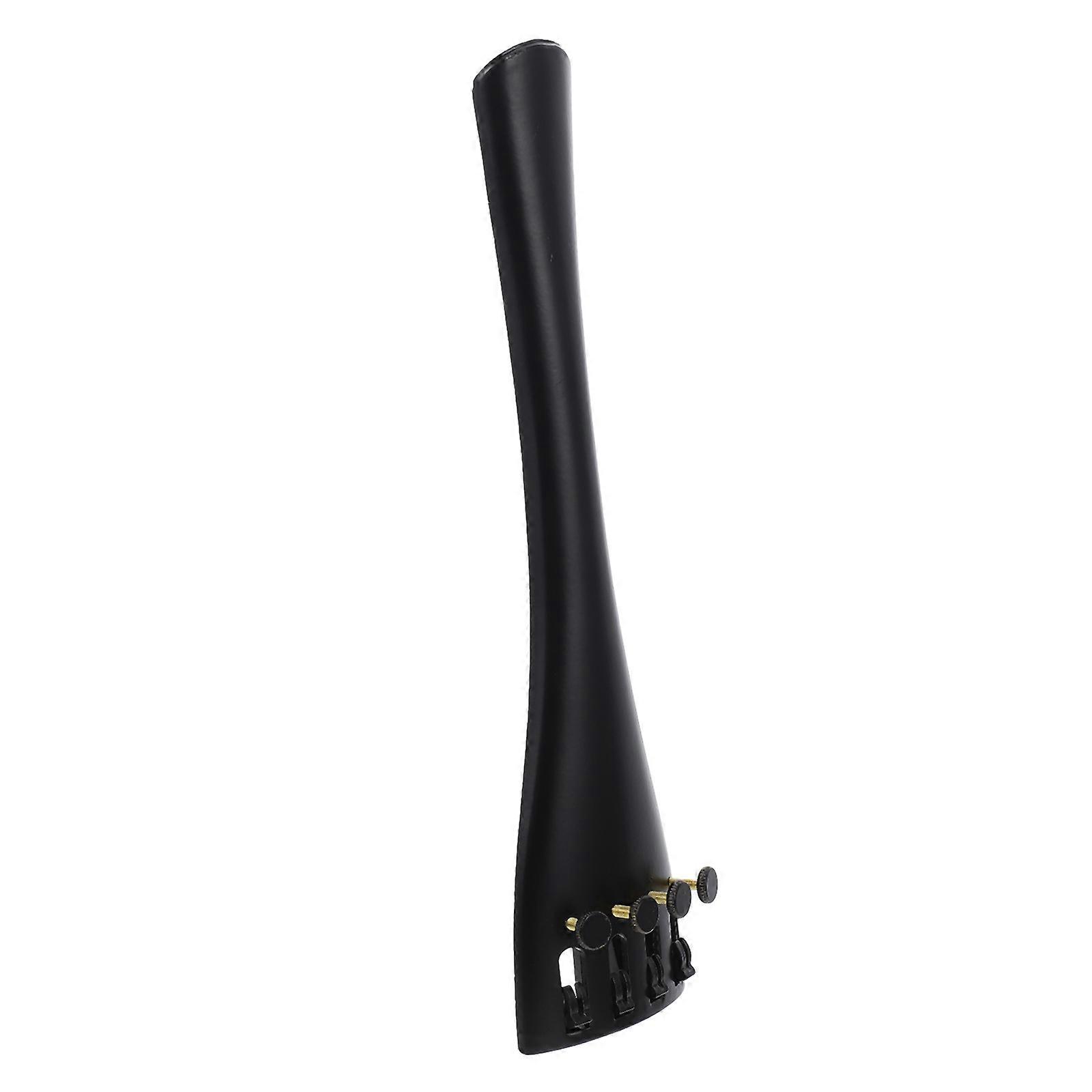 Alloy Cello Tailpiece Practical Pull Strings Board Cello Accessory Black Color 1Set Lightweight Durable Design