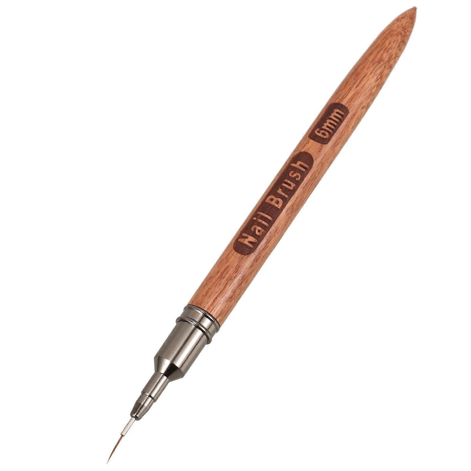 Nail Art Pen with Fine Tip for Drawing and Painting Perfect for Delicate Designs 6 Pieces