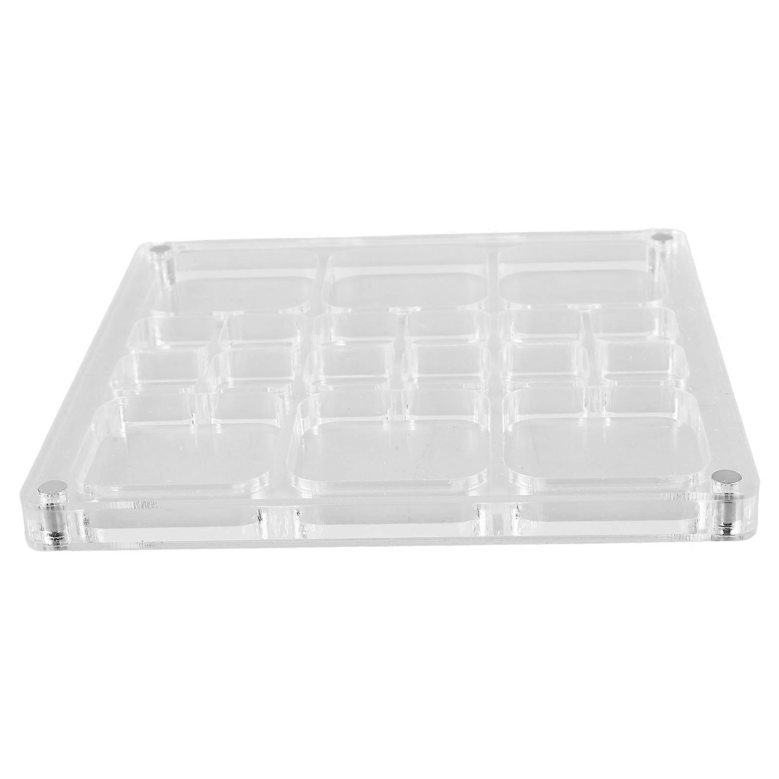 Seashell Storage Box Acrylic Clear Mini Shell Case for Crafting