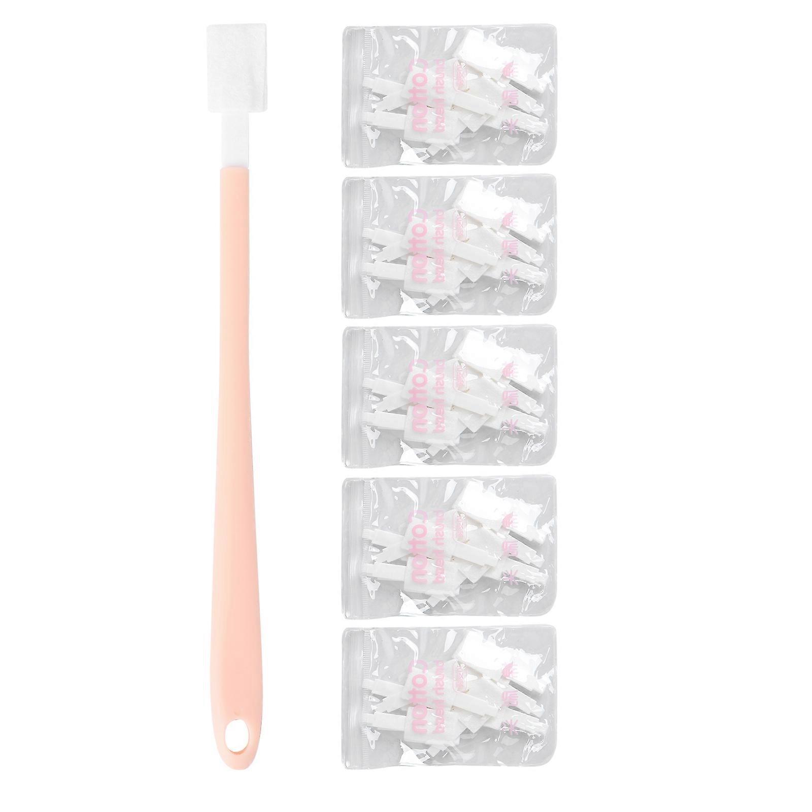 Bathroom Toilet Brush Set For Home Cleaning In Pink Utilizing Materials With Stain Removal Function 1 Set