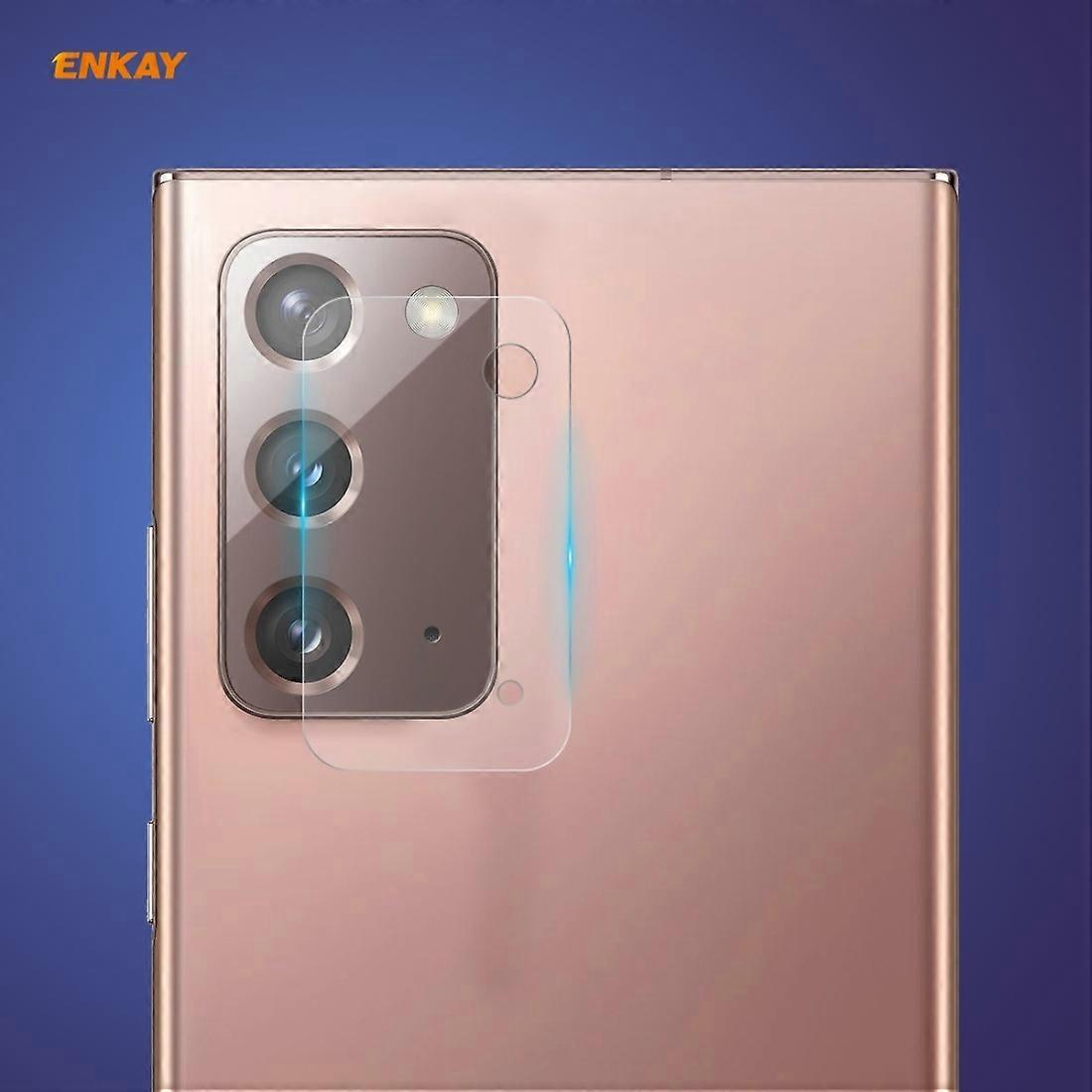 For Samsung Galaxy Note20 Hat-Prince ENKAY Rear Camera Lens Tempered Glass Film For Samsung Galaxy N