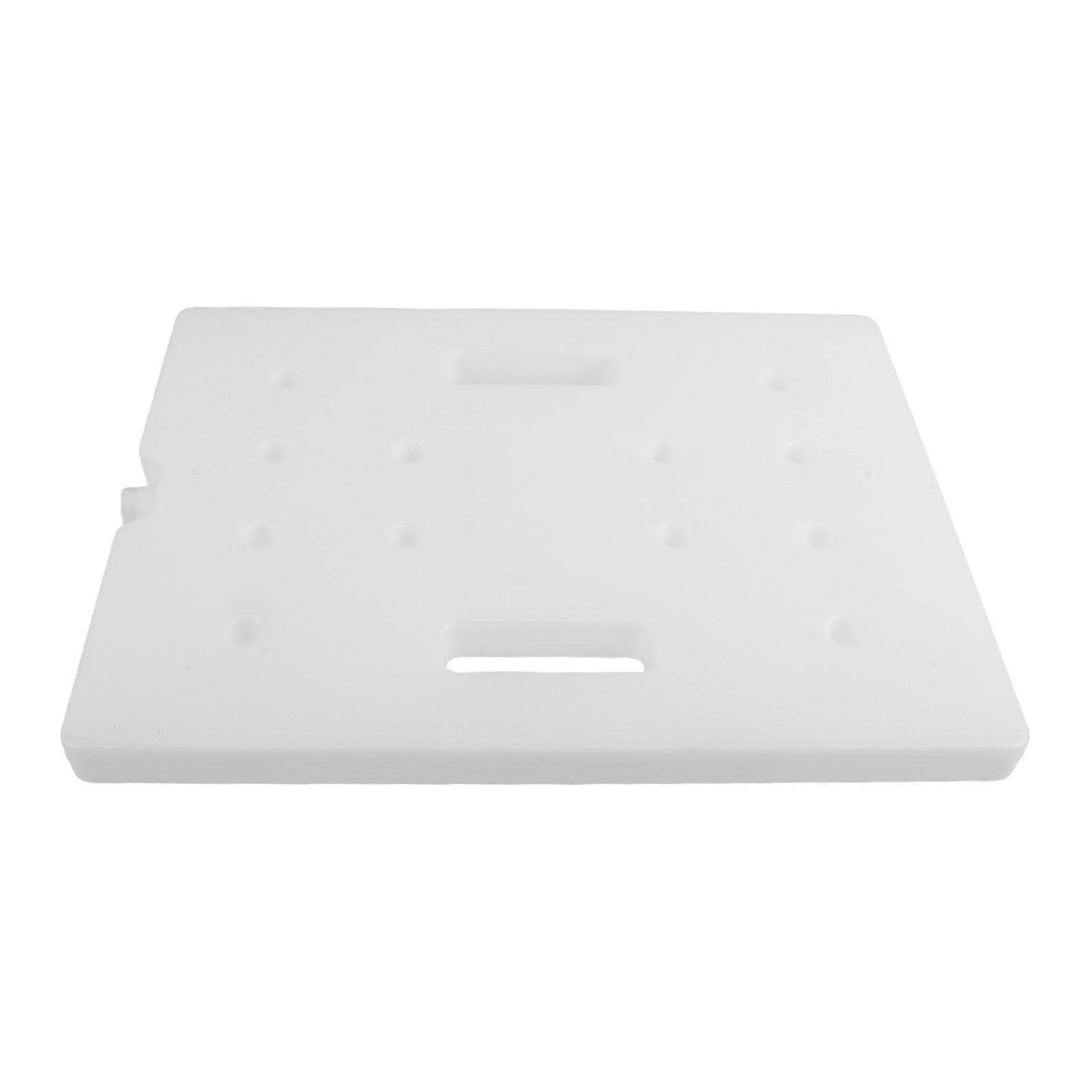 White Reusable Freezer Bricks Lunch Box Ice Pack for Picnic Use 2000G