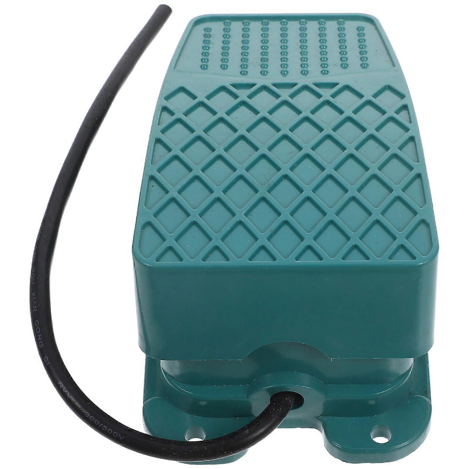 Electric Foot Control Switch 1Set for Household Use Green Plastic Easy Installation