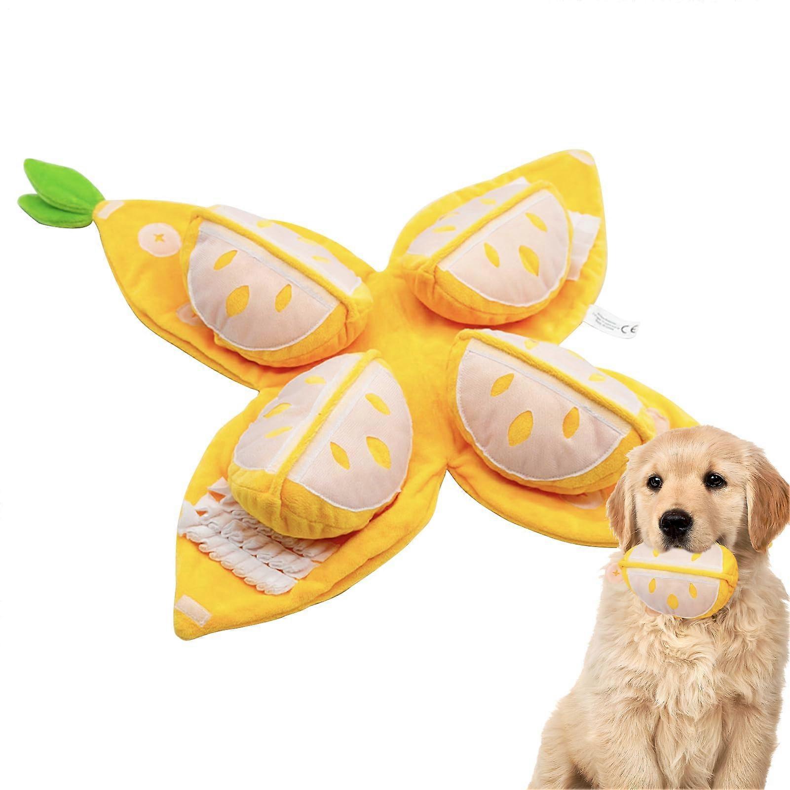 Toy For Small Dogs With Squeaker - Interactive Snuffle Mat Treat Toy With Crinkle Foil For Indoor Use