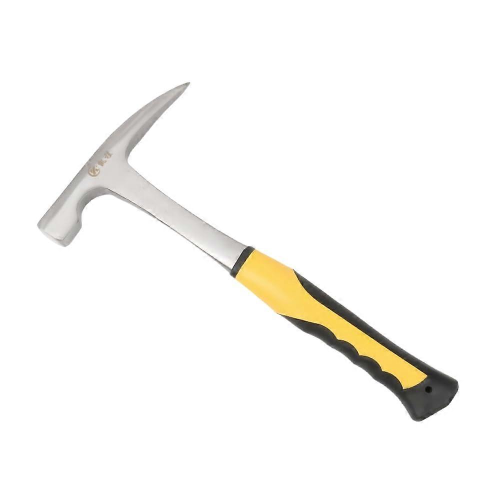 Sheet Metal Hammer 1.8 kg Flat Head Hammer Made of Forged Steel with Ergonomic Handle for Metalworking and Demolition