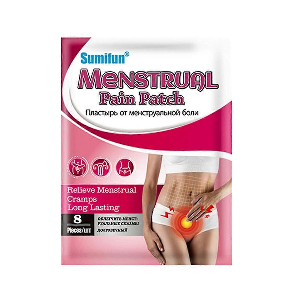 Relieve Menstrual Cramp Abdominal Heating Herbal Patch Warm Palace Patch Heating Uterus Skin External Patch