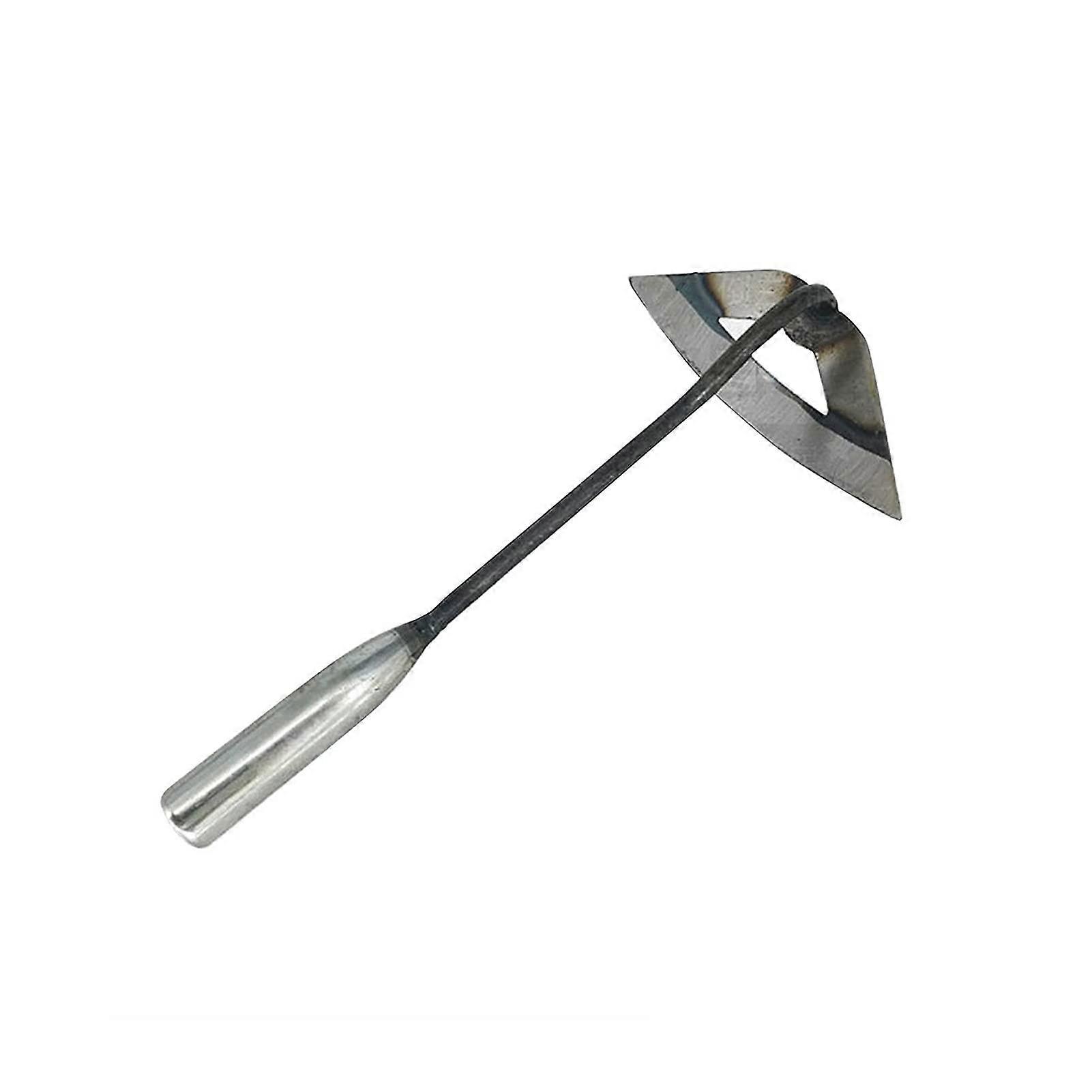Allsteel hardened hollow hoe, garden hoe for weeding, long handle, 30 cm