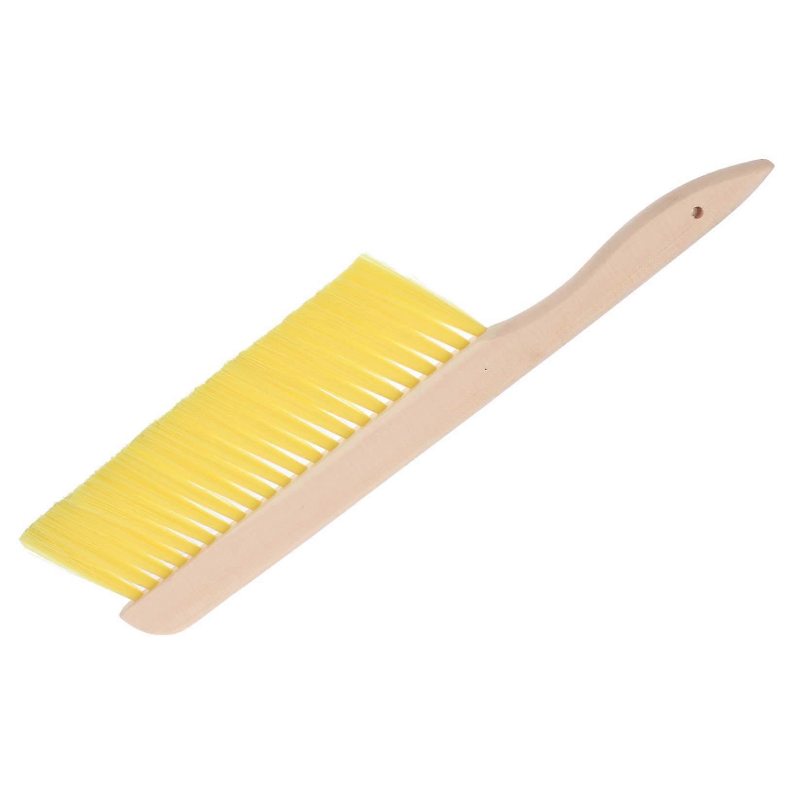 Wooden Handle Beekeeping Brush Tool for Nest Cleaning and Hive Sweeping - Lightweight Durable Portable Equipment
