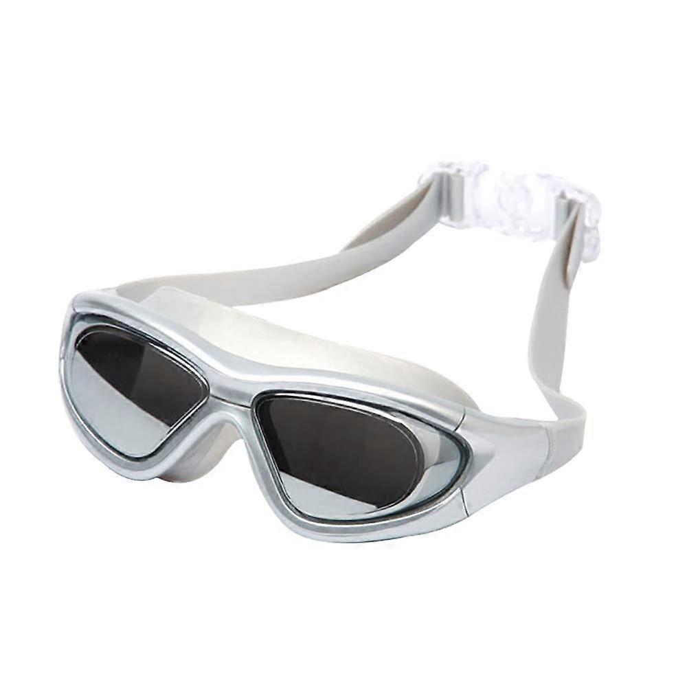 Premium Snorkel Set No Leaking Snorkel Mask Anti Fog Wide View Adjustable For Adults And Kids Gray