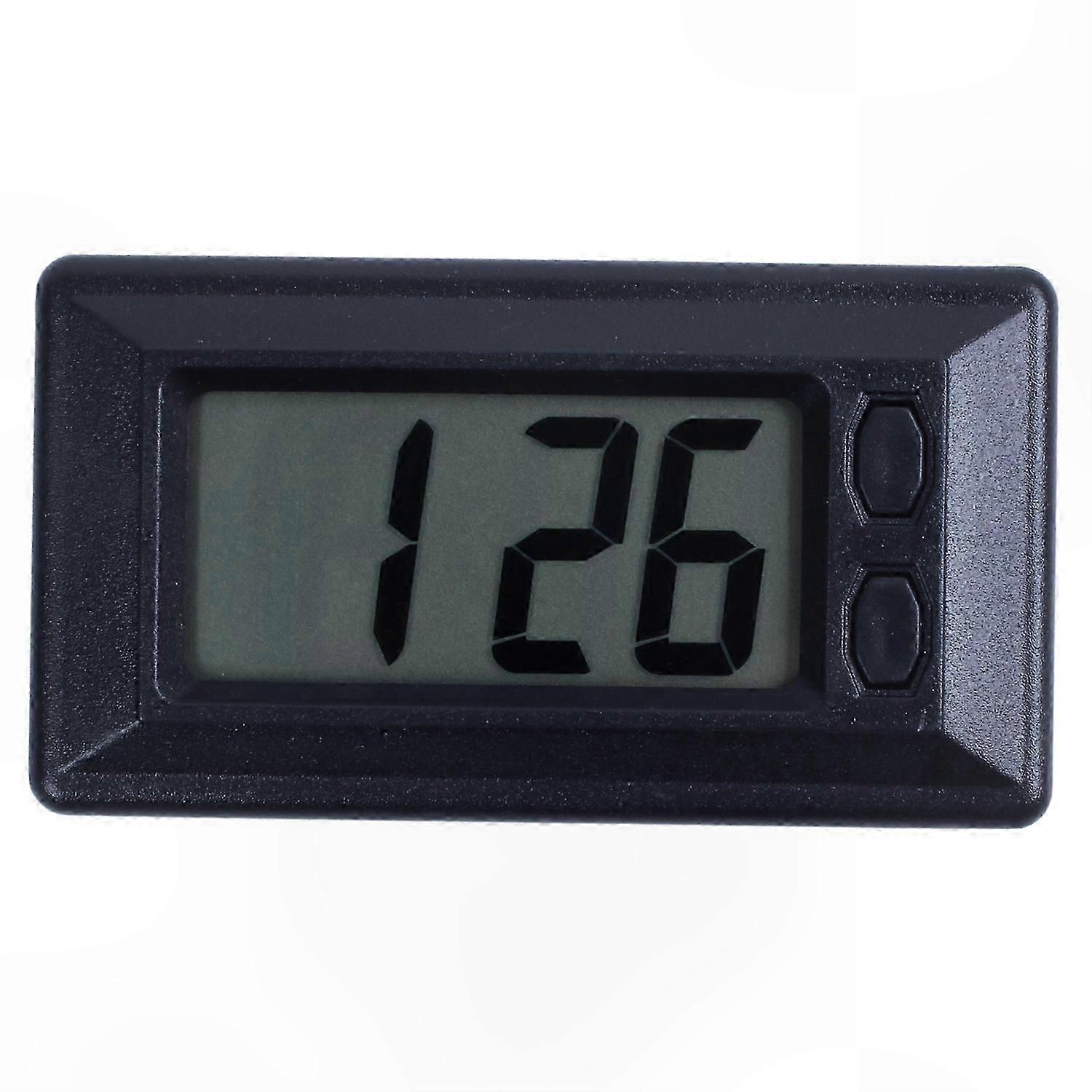 Digital LCD Car Dashboard Clock with Calendar and Ultra-Thin Design