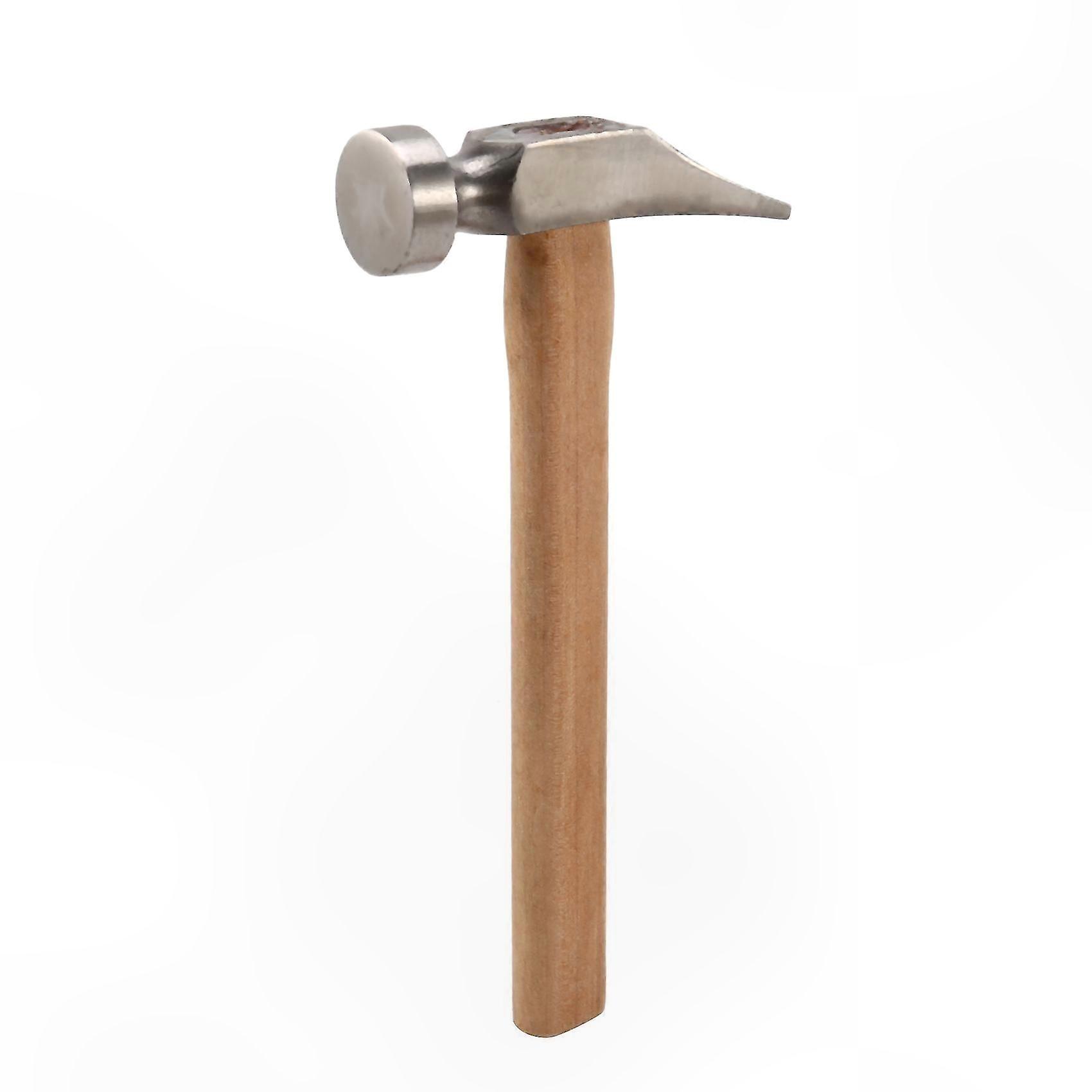 Wood Handle Shoe Repair Hammer for Leather Work and Shoemaking Tasks