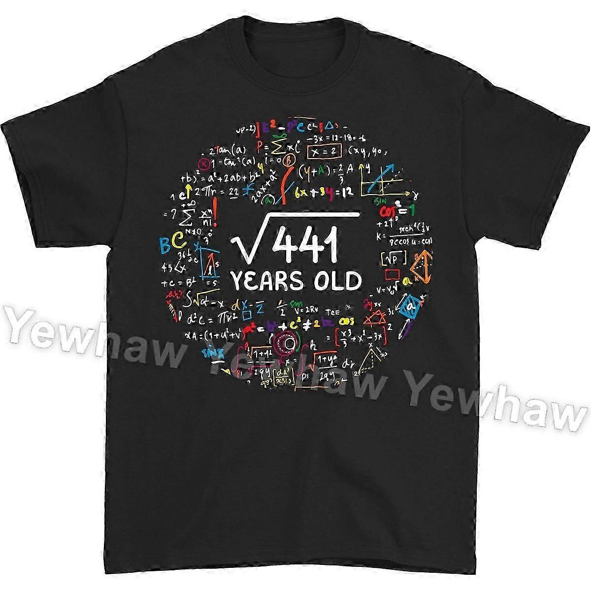 Square Root of 441 21st Twenty First One Yrs Birthday 21 Old Gift B...