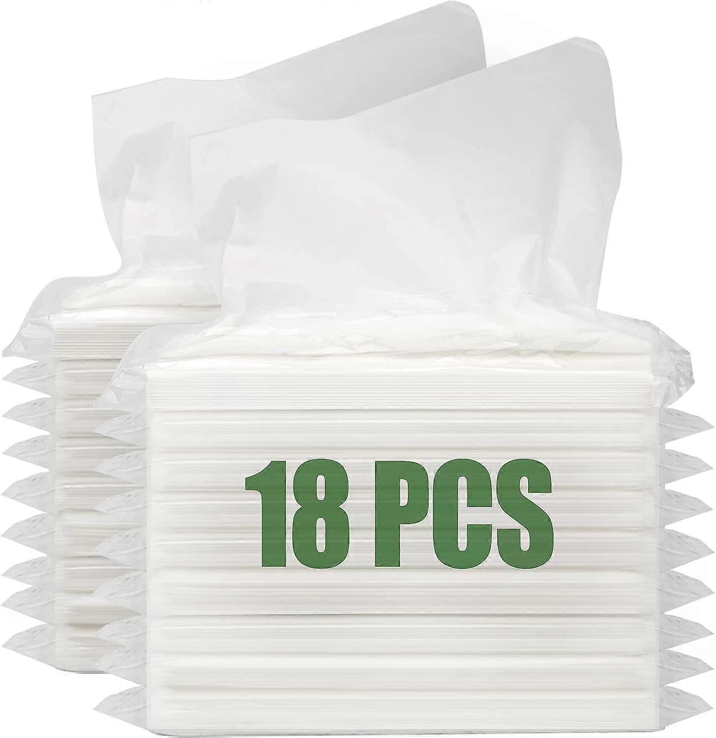 Car Tissue Refill, 18 Packs Auto Visor Tissue Refills, Wood Pulp Soft Strong 540 Sheets