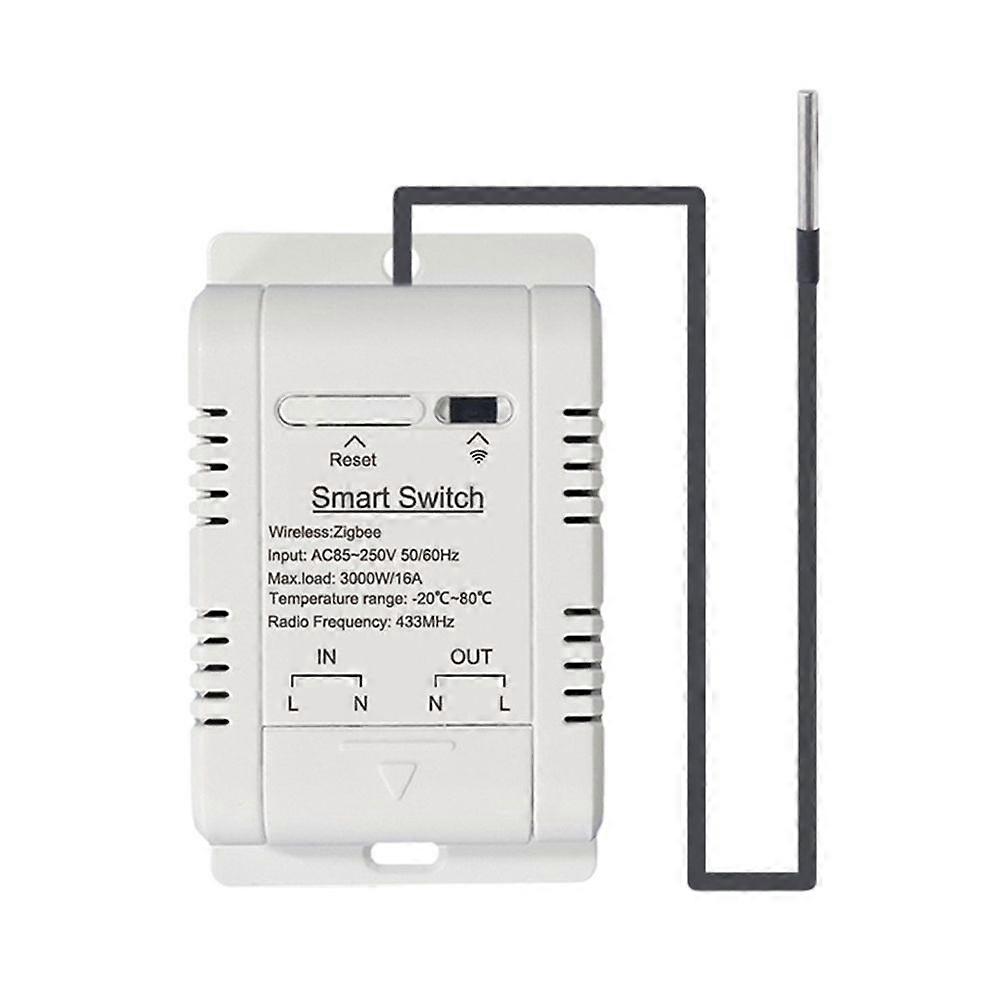 Tuya Zigbee Temperature Switch 16A Smart Wireless Thermostat