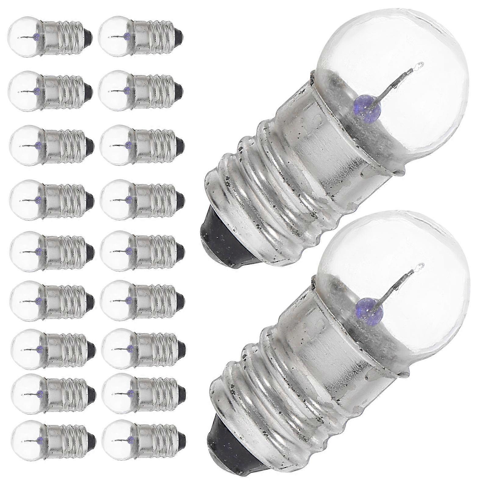 20pcs Miniature Screw LED Replacement Bulbs for Educational Experiments – Safe, Reliable Lighting for Science Kits and DIY Projects