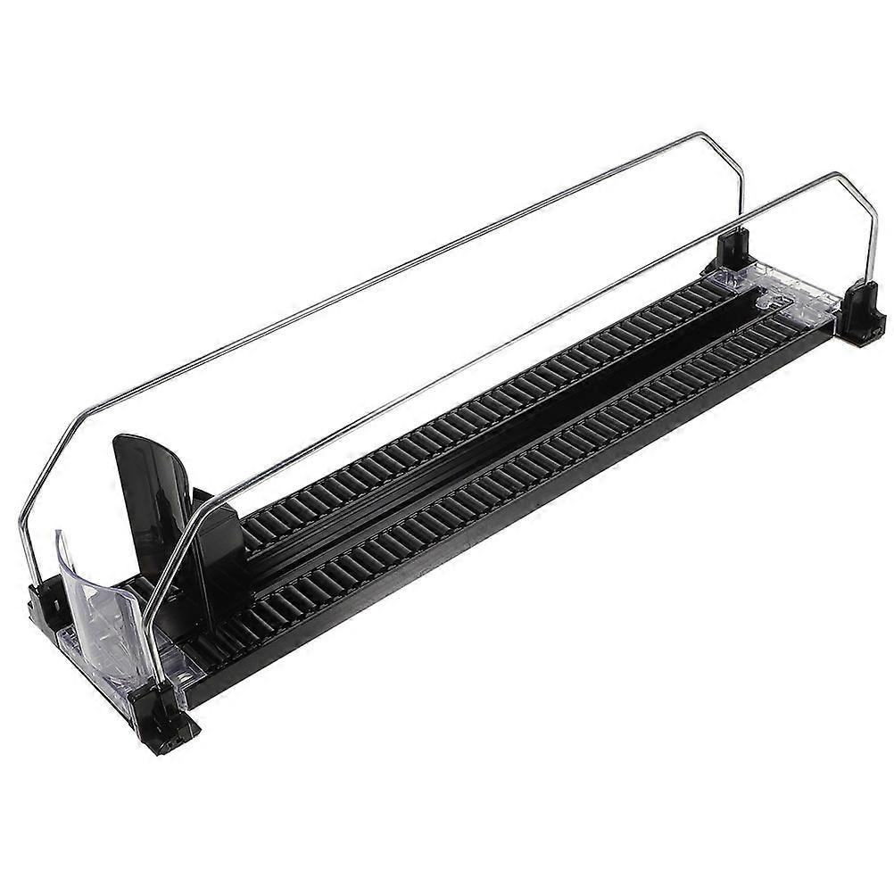 Automatic Shelf Pusher for Drinks Beverage Dispenser Organizer for Supermarkets, Efficient Drink Replenishment for Shops and Convenience Stores