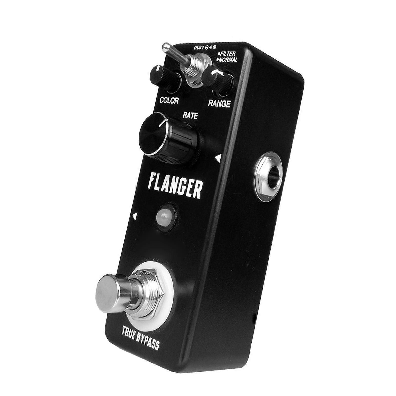 Rowin LN-312 Classic Analog Flanger Guitar Effect Pedal True Bypass Aluminum Alloy Shell