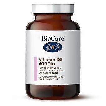 Biocare Vitamin D3 4000iu 30 capsules - 3 Pack