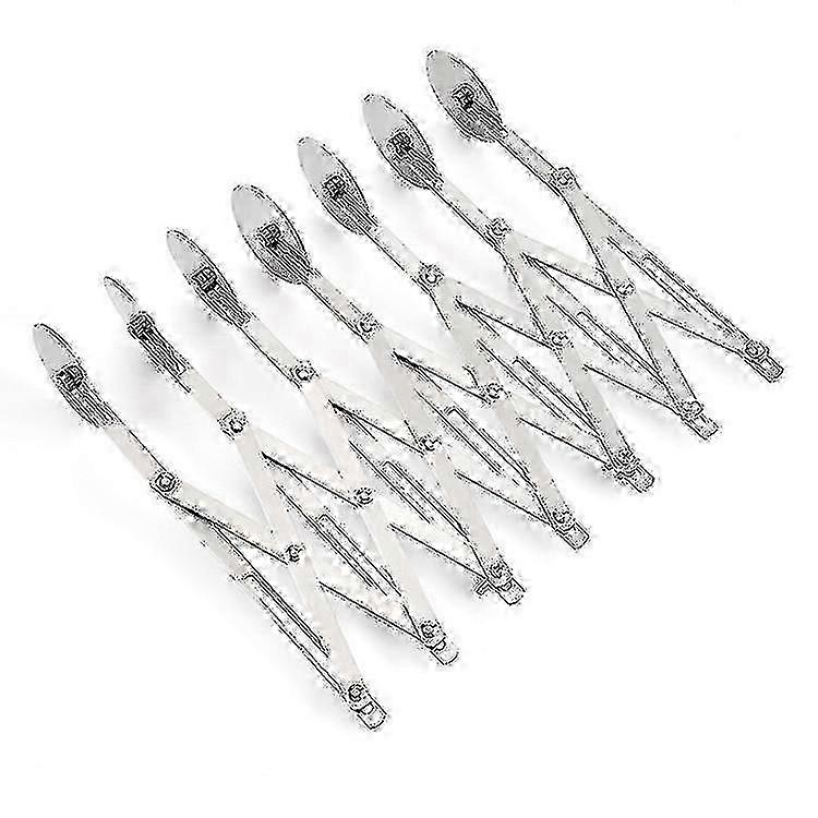 Stainless Steel Pizza & Dough Cutter with 7 Rounds, Multi-Purpose Pastry Knife for Baking, Cookie Slicer and Rolling Pin - CHUNCC-7