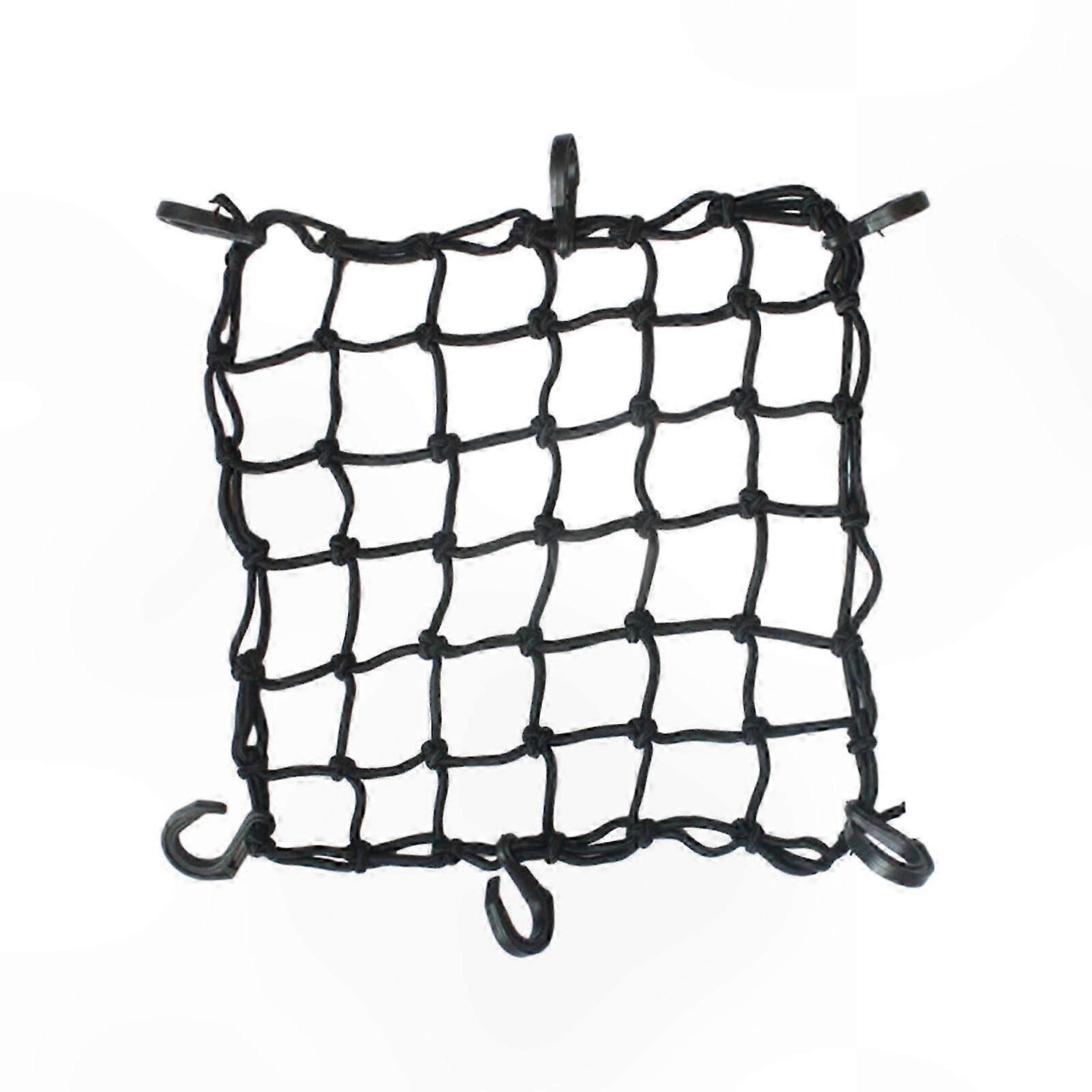 Universal Motorcycle Cargo Net - Top Box Storage Organizer for Large Loads Luggage Nets