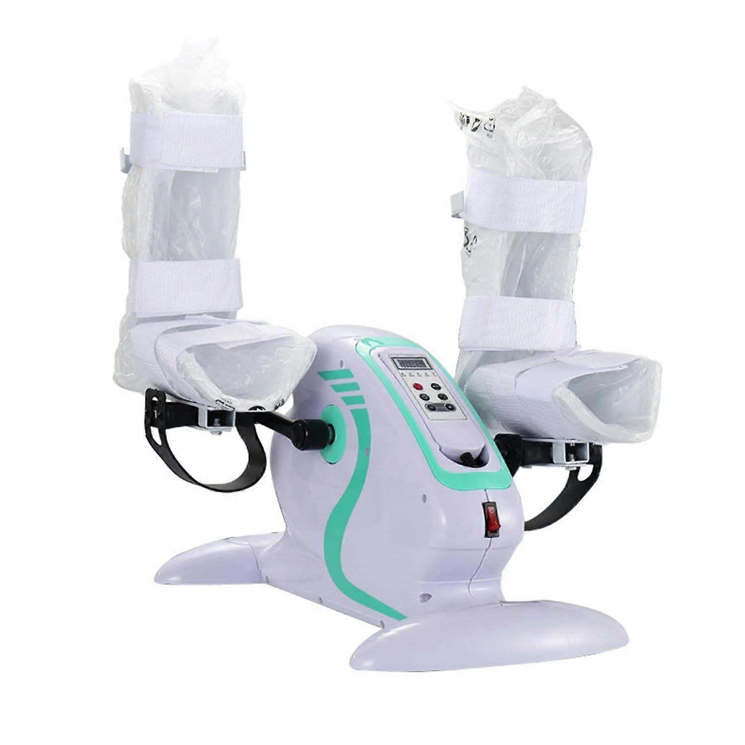 Portable Pedal Exerciser For Arms And Legs, Electric Rehabilitation Trainer For Seniors With Safety Leg Protector, Ideal For Home Use