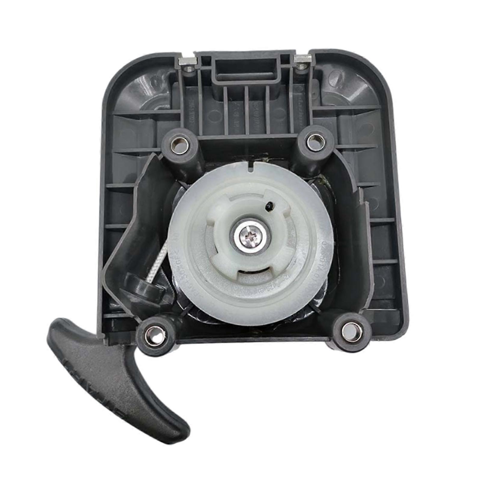 Weather Resistant Recoil Starter Assembly Lawn Tool Accessory Easy Snapped On Installation Lightweight Design Easy Setup Multicolor