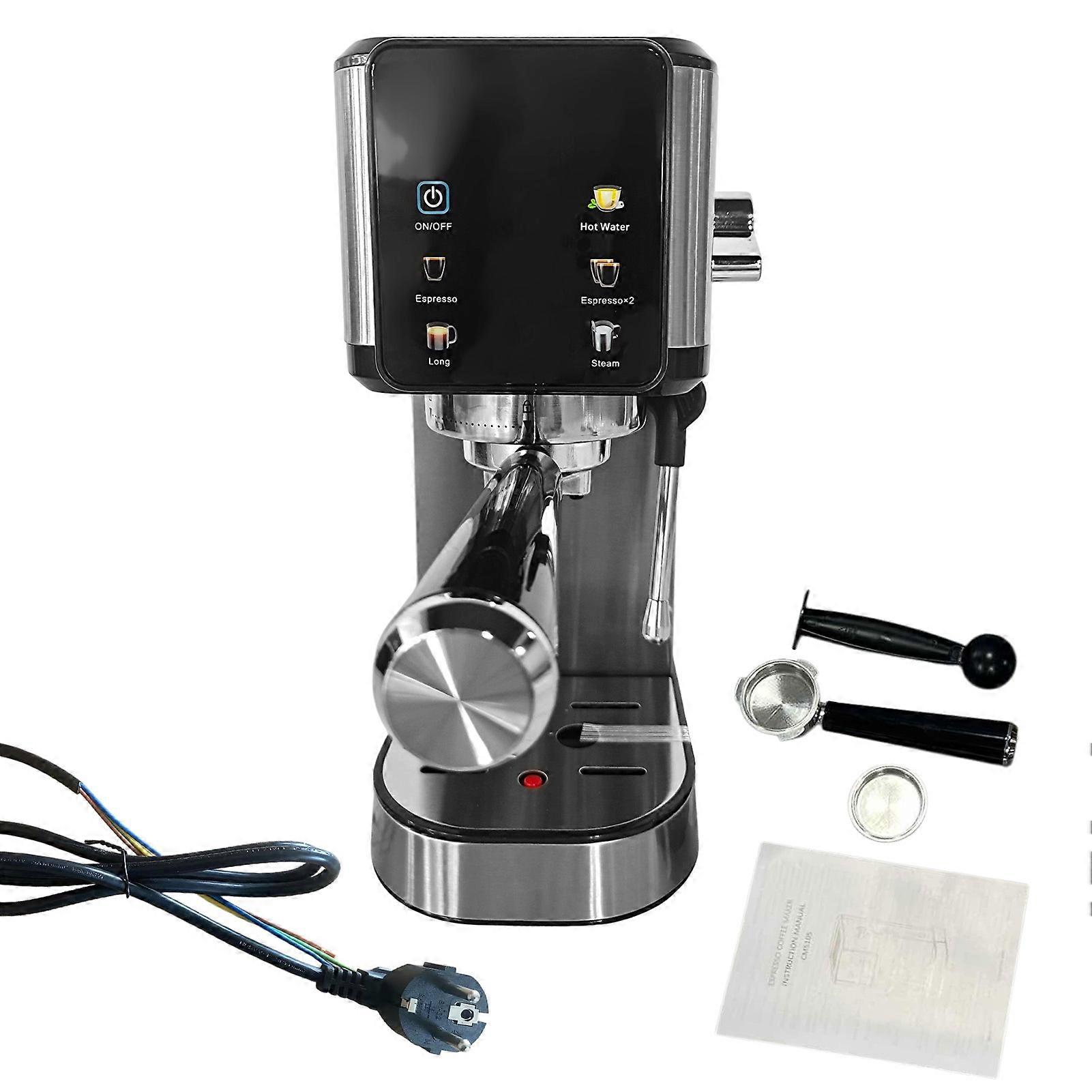 Machine Extraction Steam 20 Bar Pressure Temperature Automatic Coffee Maker Smart Touch Control for Home Offices
