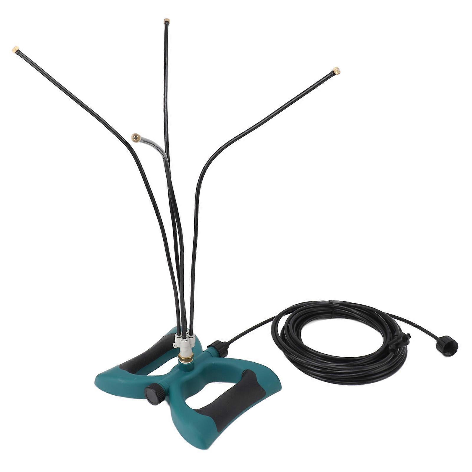 Standing Outdoor Misting System with 10m Hose, Adjustable Angle