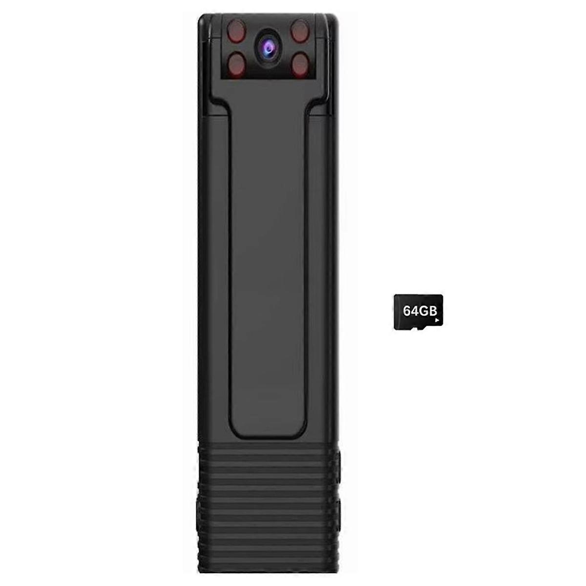 B21 Portable Digital Video Recorder Body Camera Night Vision Recorder Miniature Magnet Camcorder HD 1080P Mini Camera
