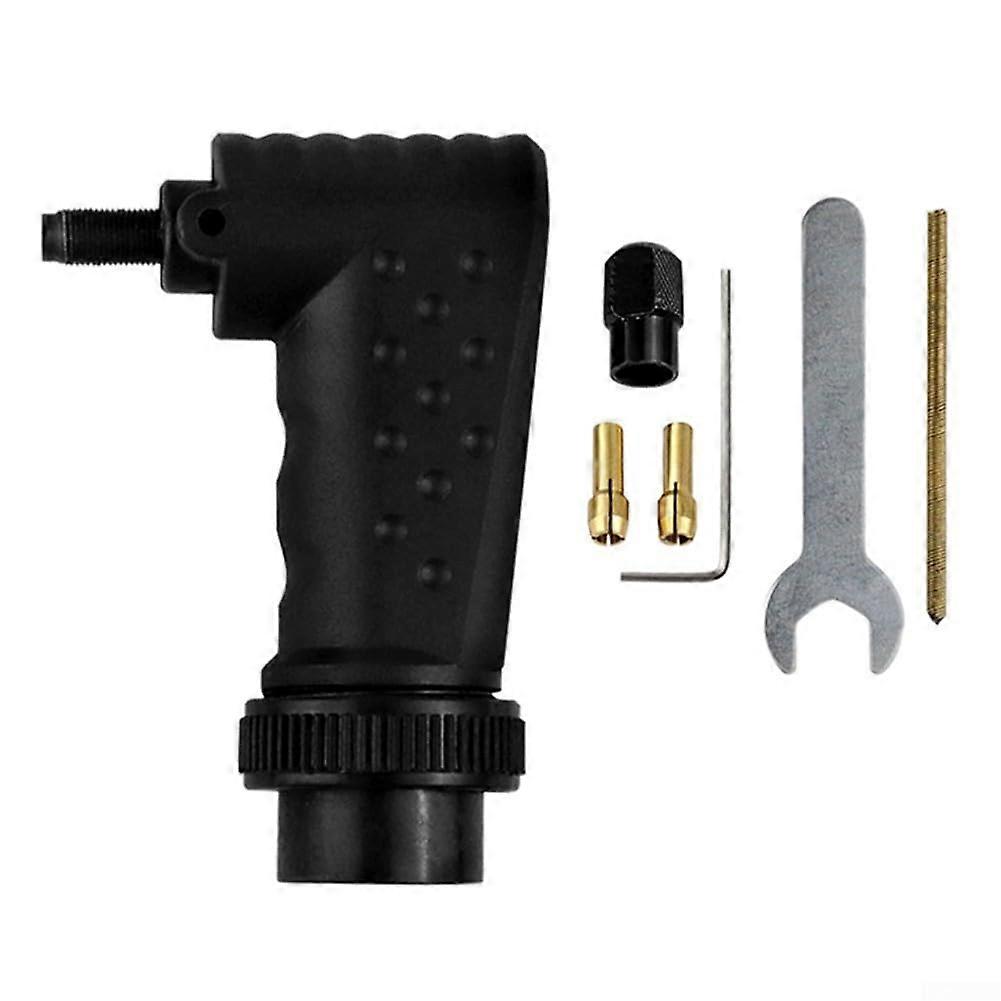 Right Angle Converter For Grinder, 90 Degree Rotary Attachment, Aluminum Alloy, Compatible With Most Angle Grinders
