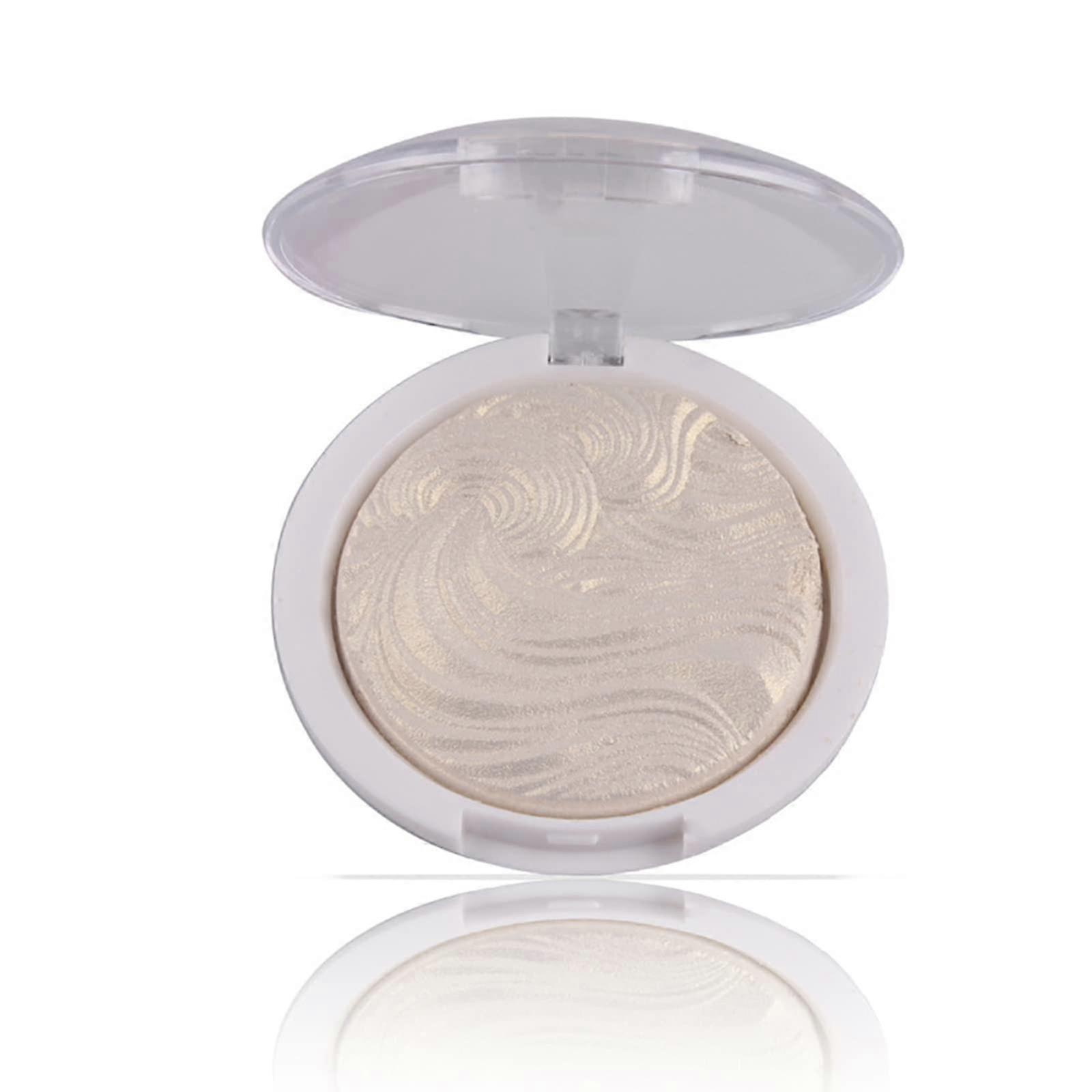 Powder Highlighter Makeup,Highlighter Palette,Highly pigmented Powder Highlighter Shimmer Colors for Highlighting and Contouring (#01)