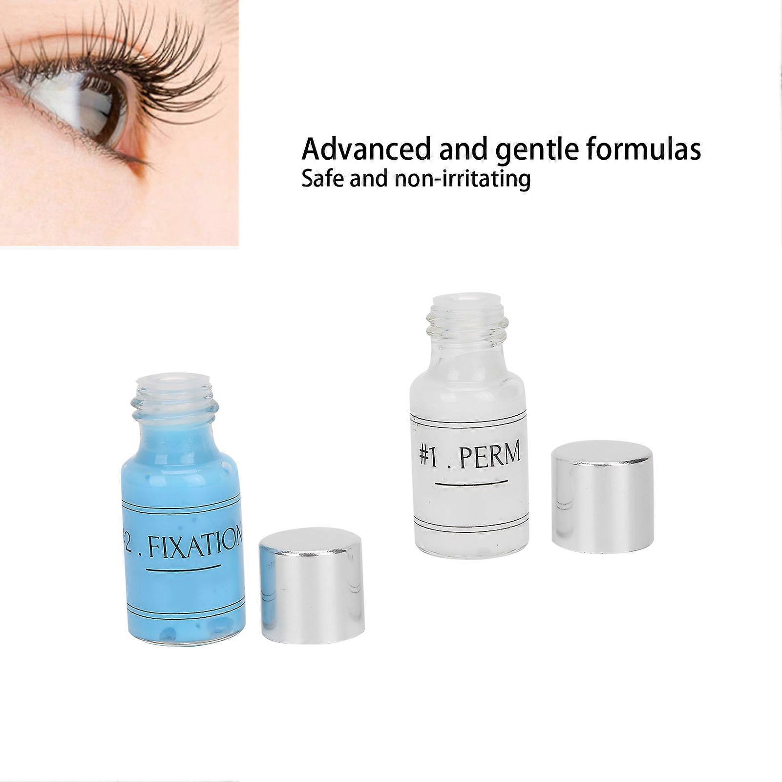 Professional Eyelash Perming Agent, Eyelash Fixing Agent, Eyelash Liquid Perming Kit, Makeup Tool