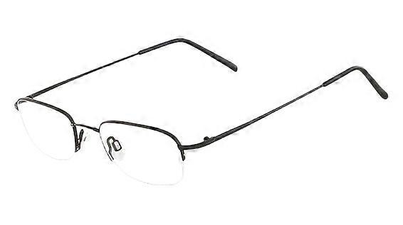 Eyewear Frames FLEXON FLEXON 607 001 BLACK CHROME 51/20/145 MALE