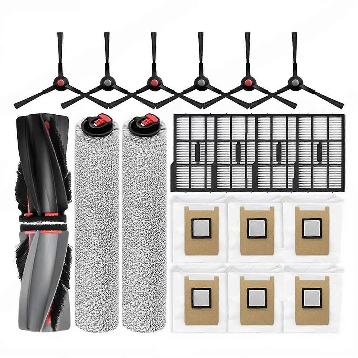 Replacement Accessories Kit for Omni E25/E28 - Includes Main Brush, HEPA Filter, Dust Bag, Roller, M