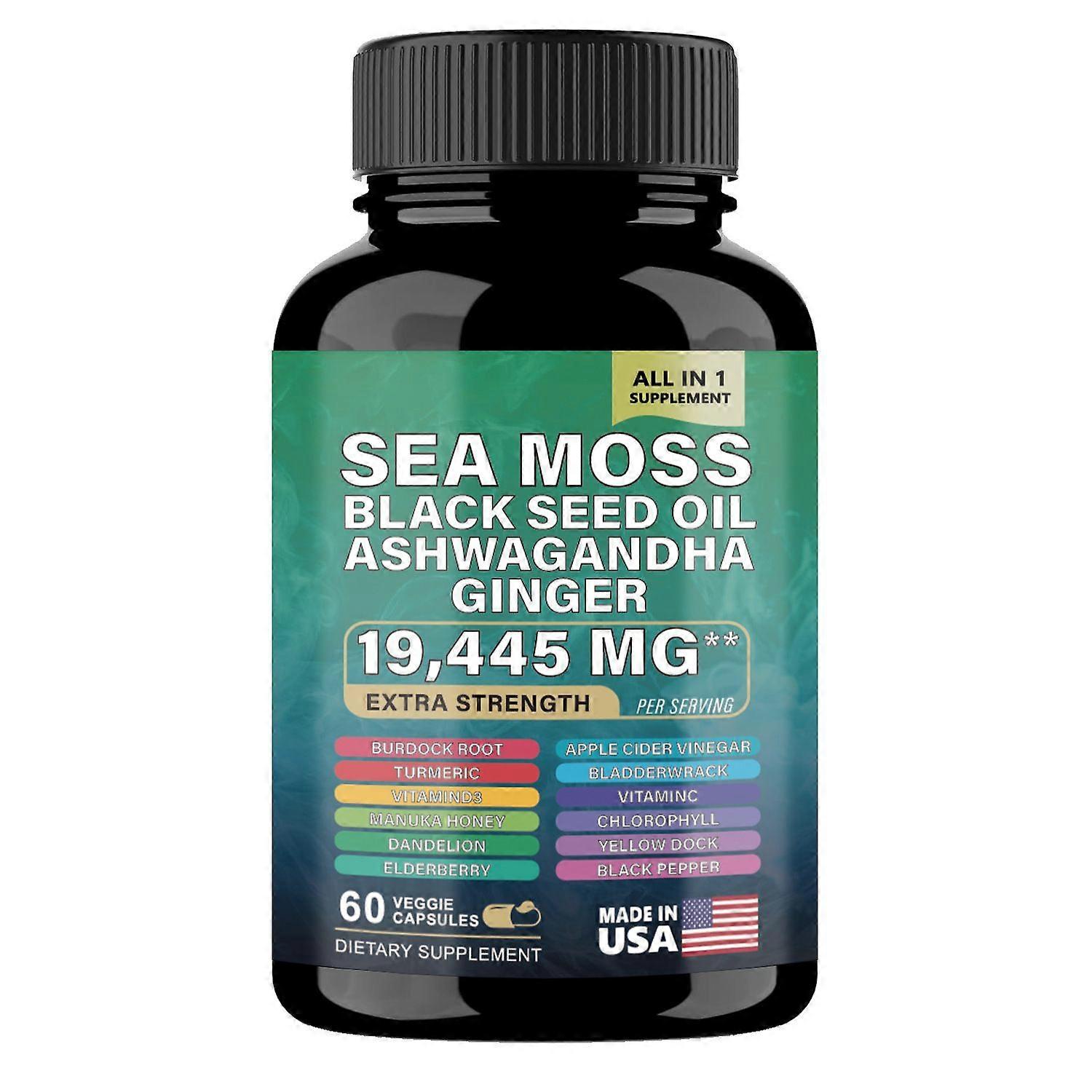 sea moss black seed oil