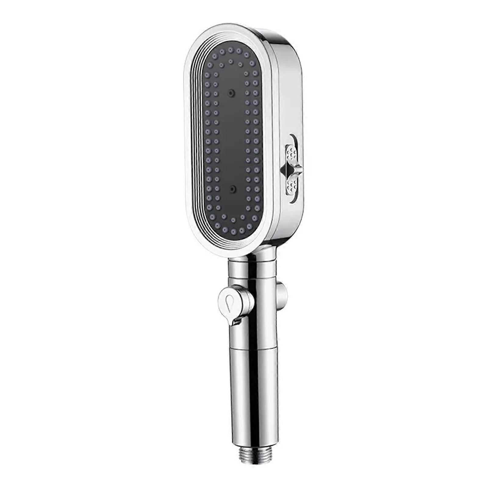 Shower Head 3Mode Adjustable Hand Shower With Filtered WaterSaving Flow, Silver Showerhead