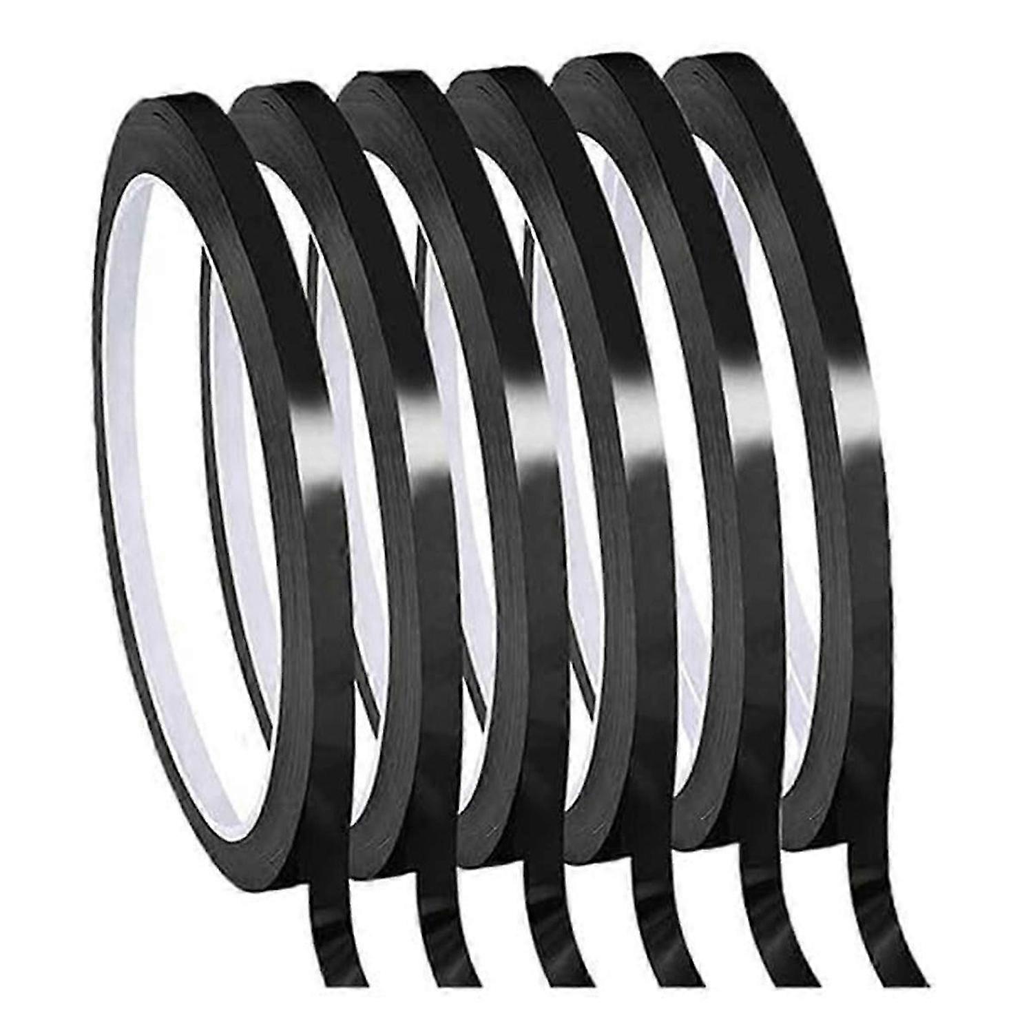 Whiteboard Pinstripe Tape 6 Rolls 1/8Inch