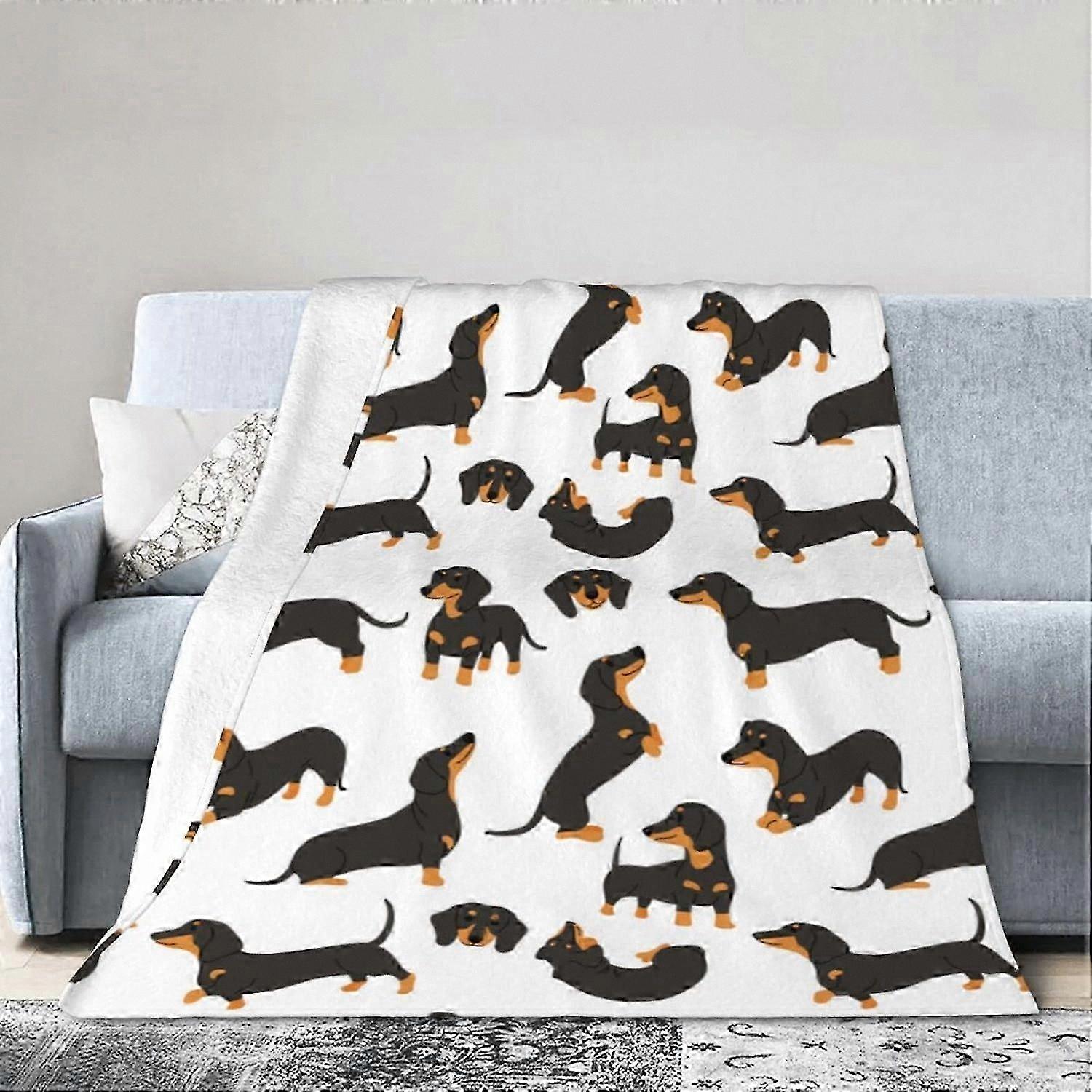 Flannel Blanket Lightweight Plush Throw for Couch Bed Sofa Air Conditioner Use Soft Quilt for All Seasons