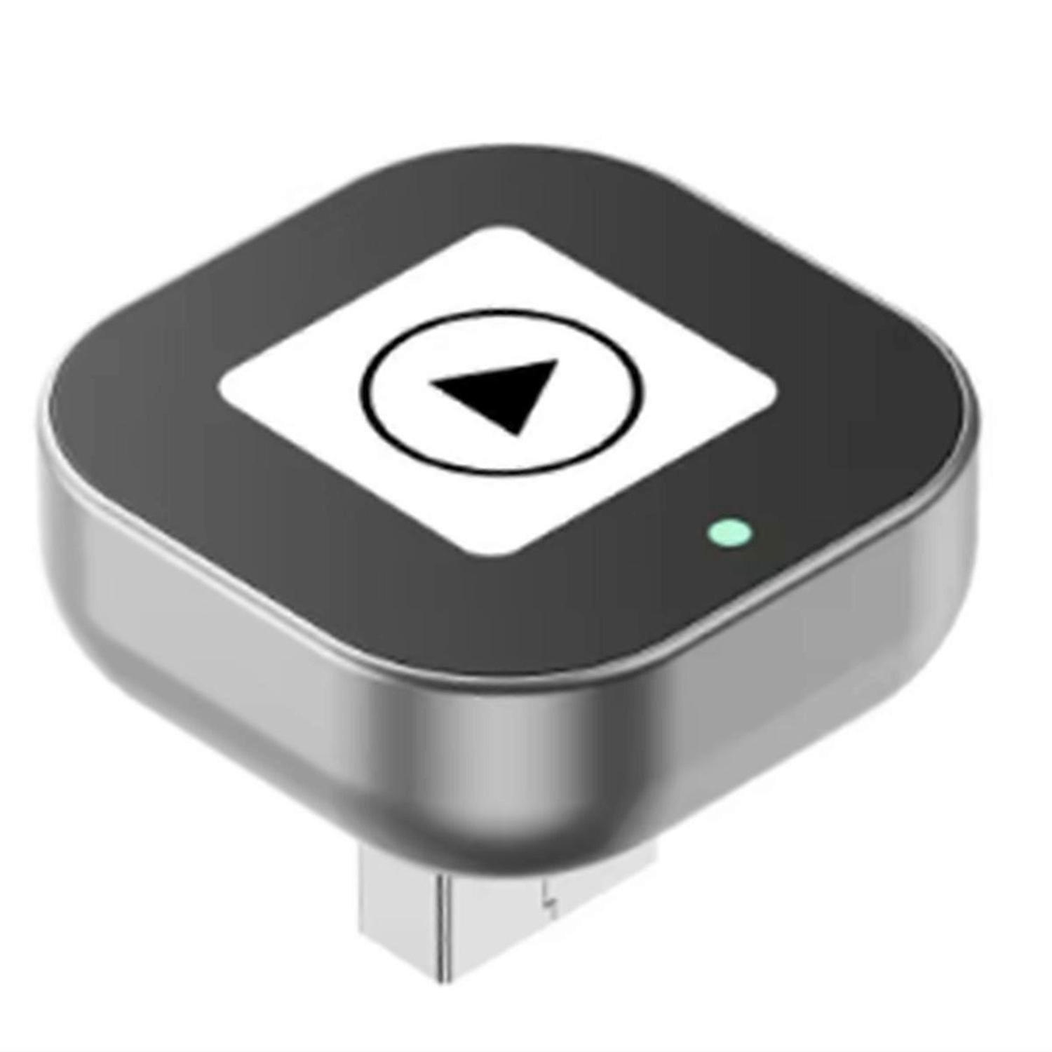 2-in-1 Wired to Wireless CarPlay Adapter Plug&Plug Auto Connect Converts for Wired Cars Compatible f