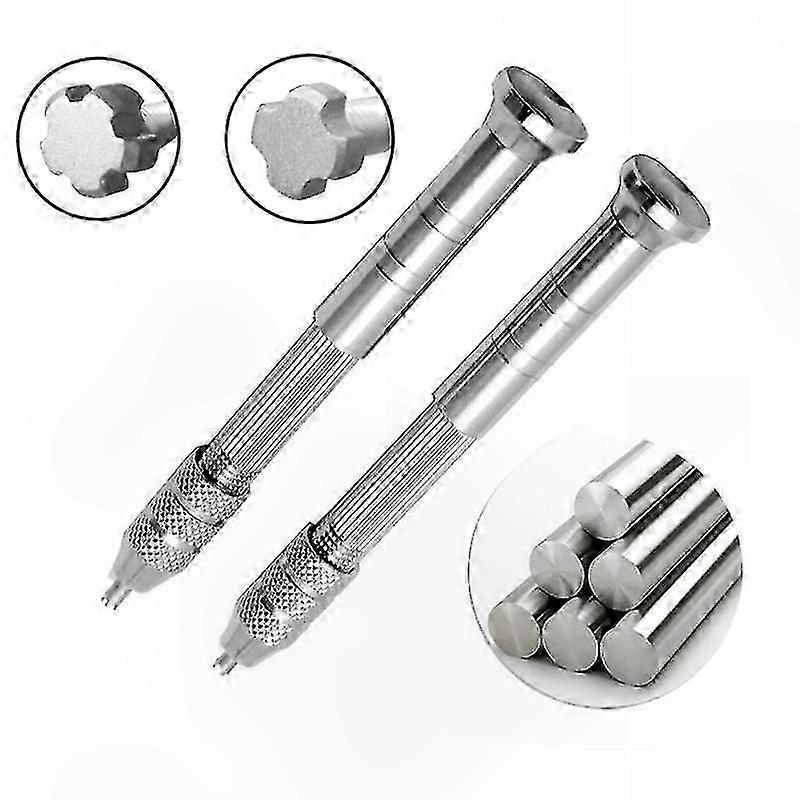 Multi-Spoke Star Head Screwdriver Tool for Watch Strap Replacement