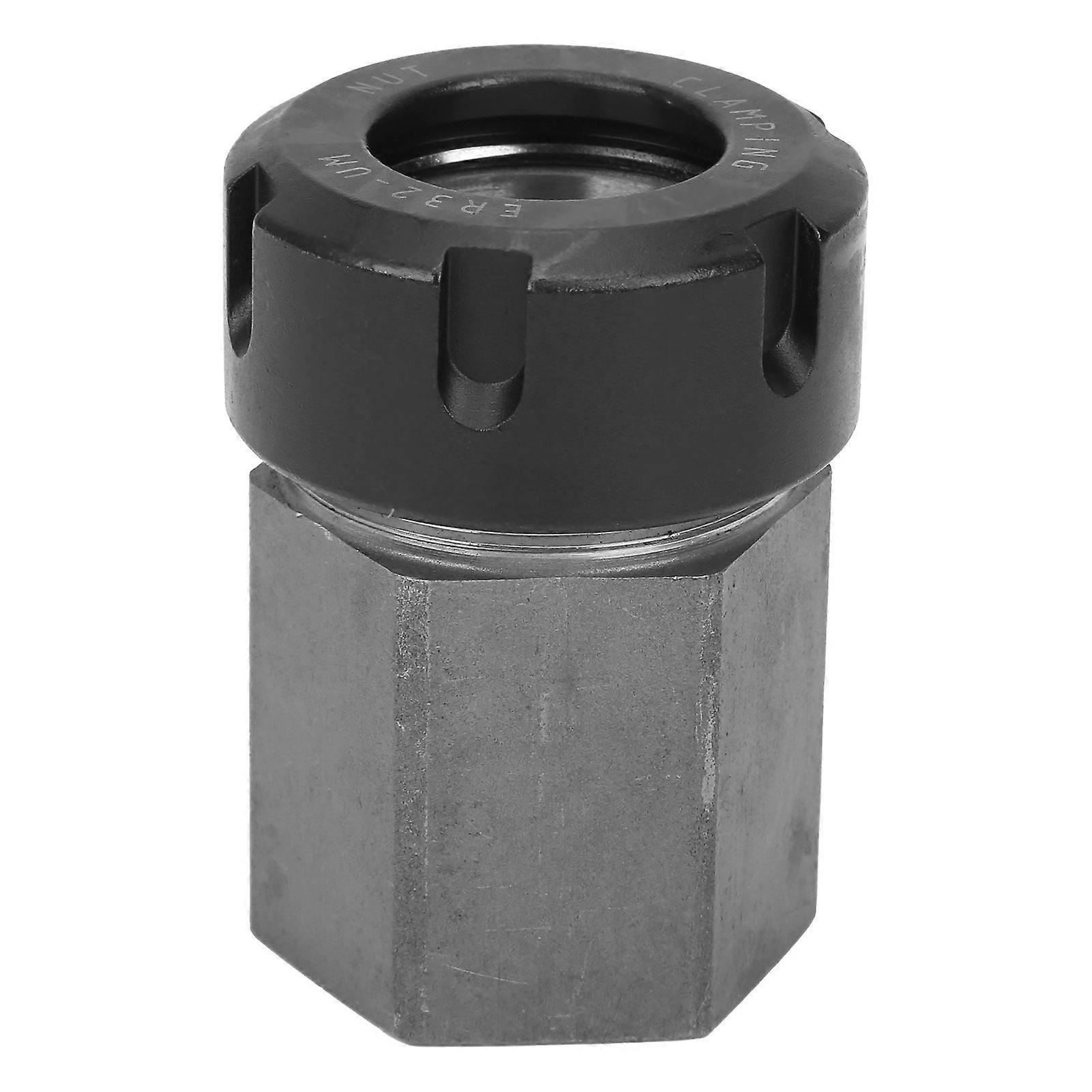 Hex Chuck Block Square Shank Collet Holder for CNC Lathe Engraving Machine ER32